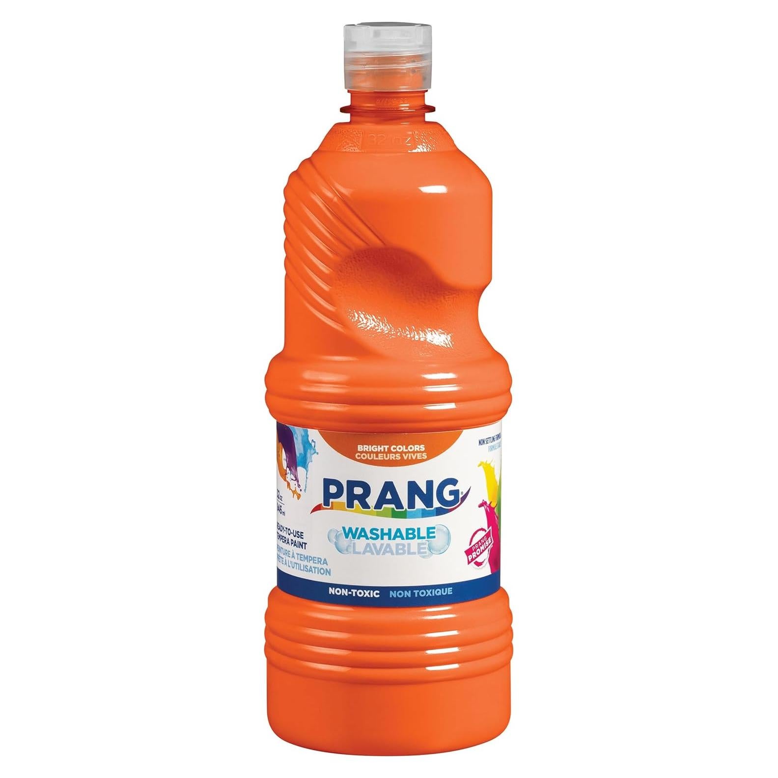 Pintura Tempera Lavable Prang Naranja 32 Oz (0,95 L) 1 Cuenta