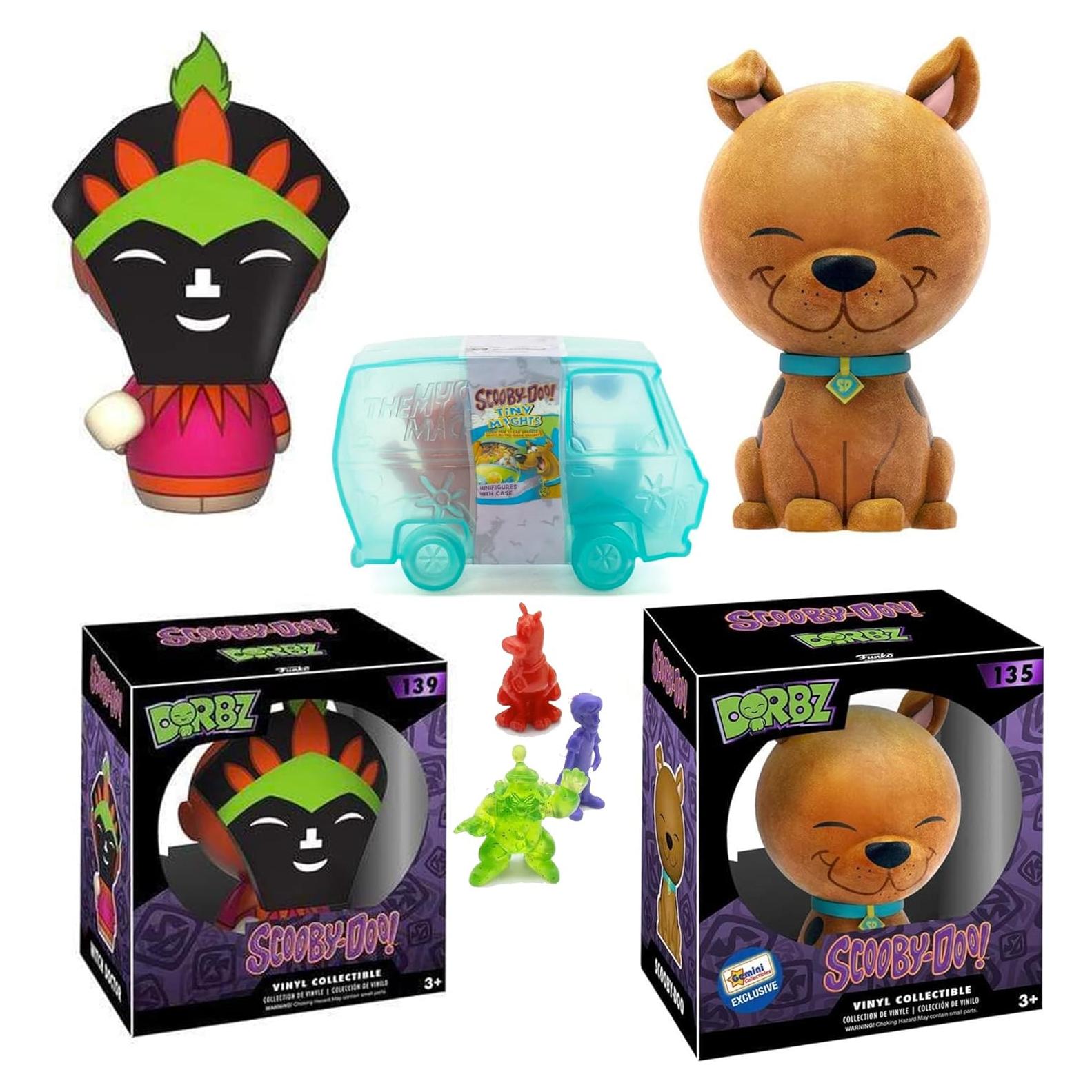 Conjunto de Figuras de Vinilo Scooby-Doo Funko 3 Piezas