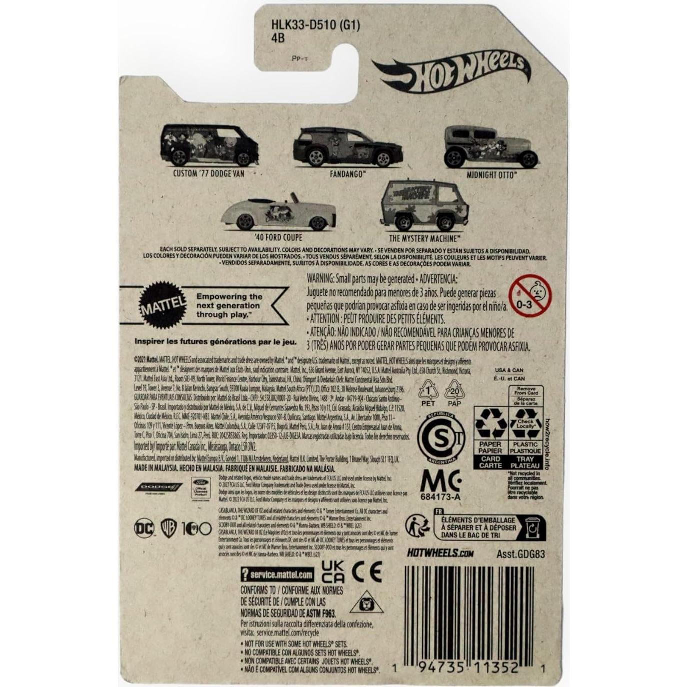 Hot Wheels La Máquina Misteriosa 1:64 Mattel