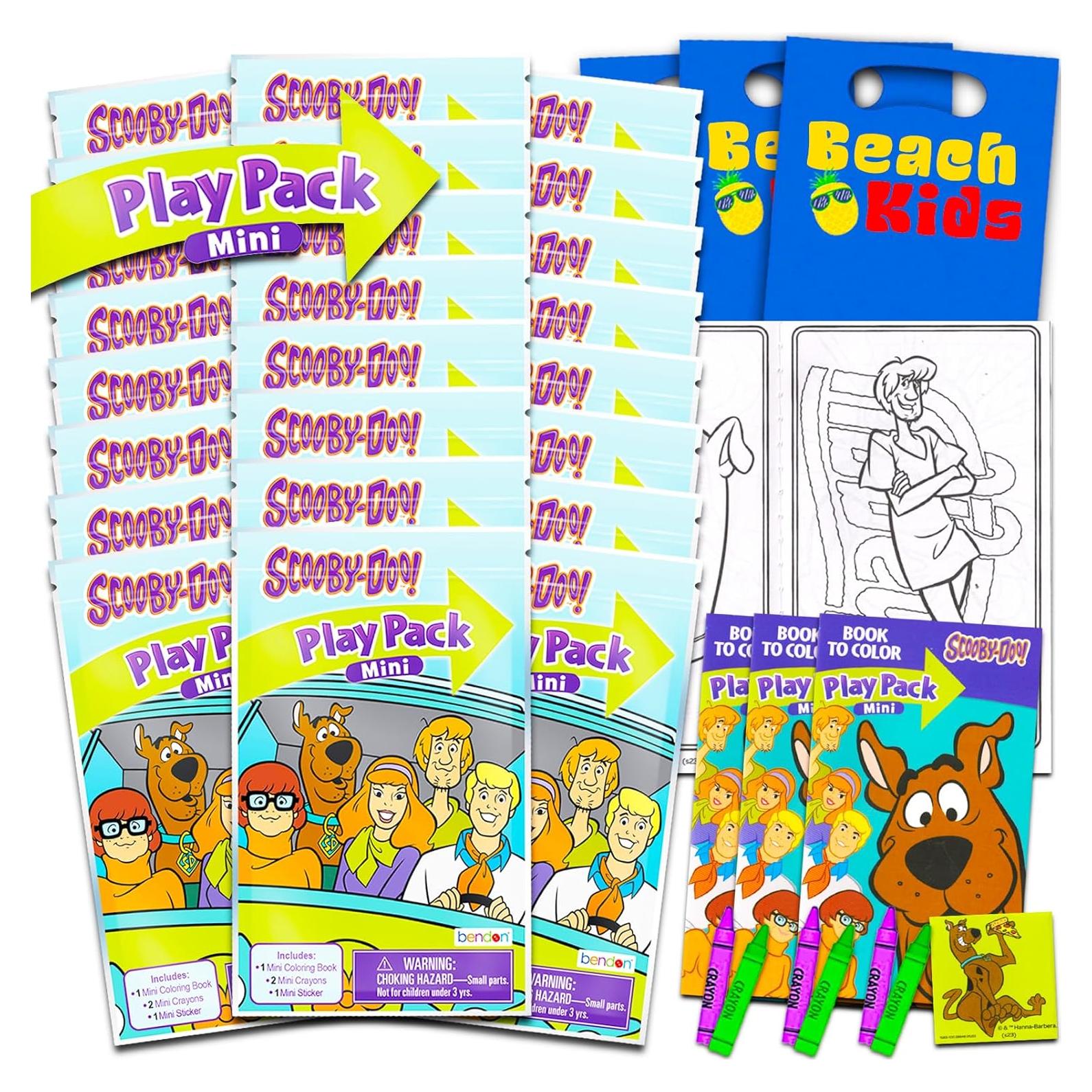 Conjunto de Favoritos de Cumpleaños Scooby Doo - 24 Paquetes