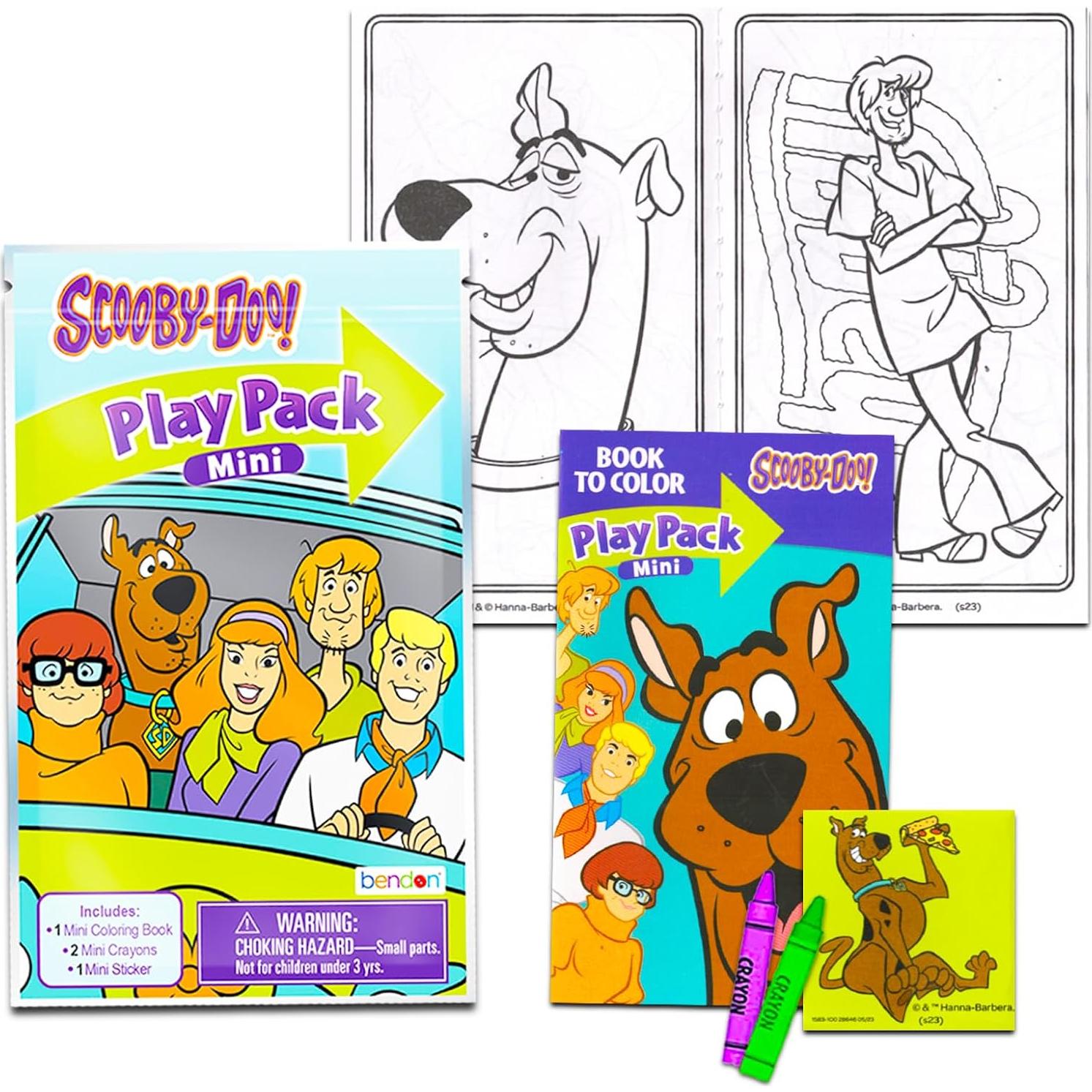 Conjunto de Favoritos de Cumpleaños Scooby Doo - 24 Paquetes