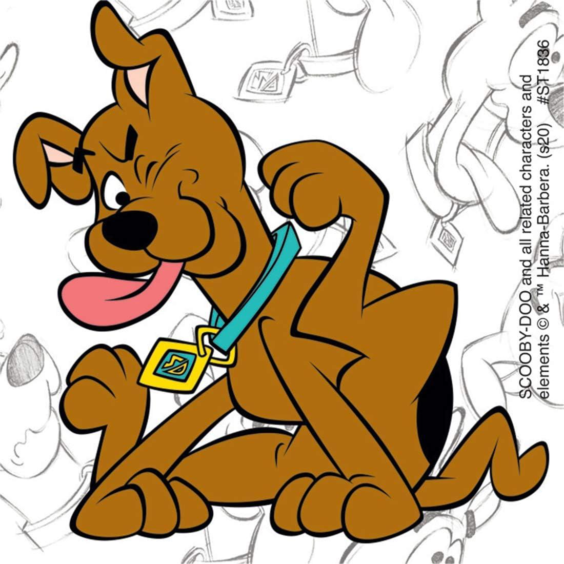 Pegatinas Scooby Doo SmileMakers - 100 unidades Hipoalergénicas