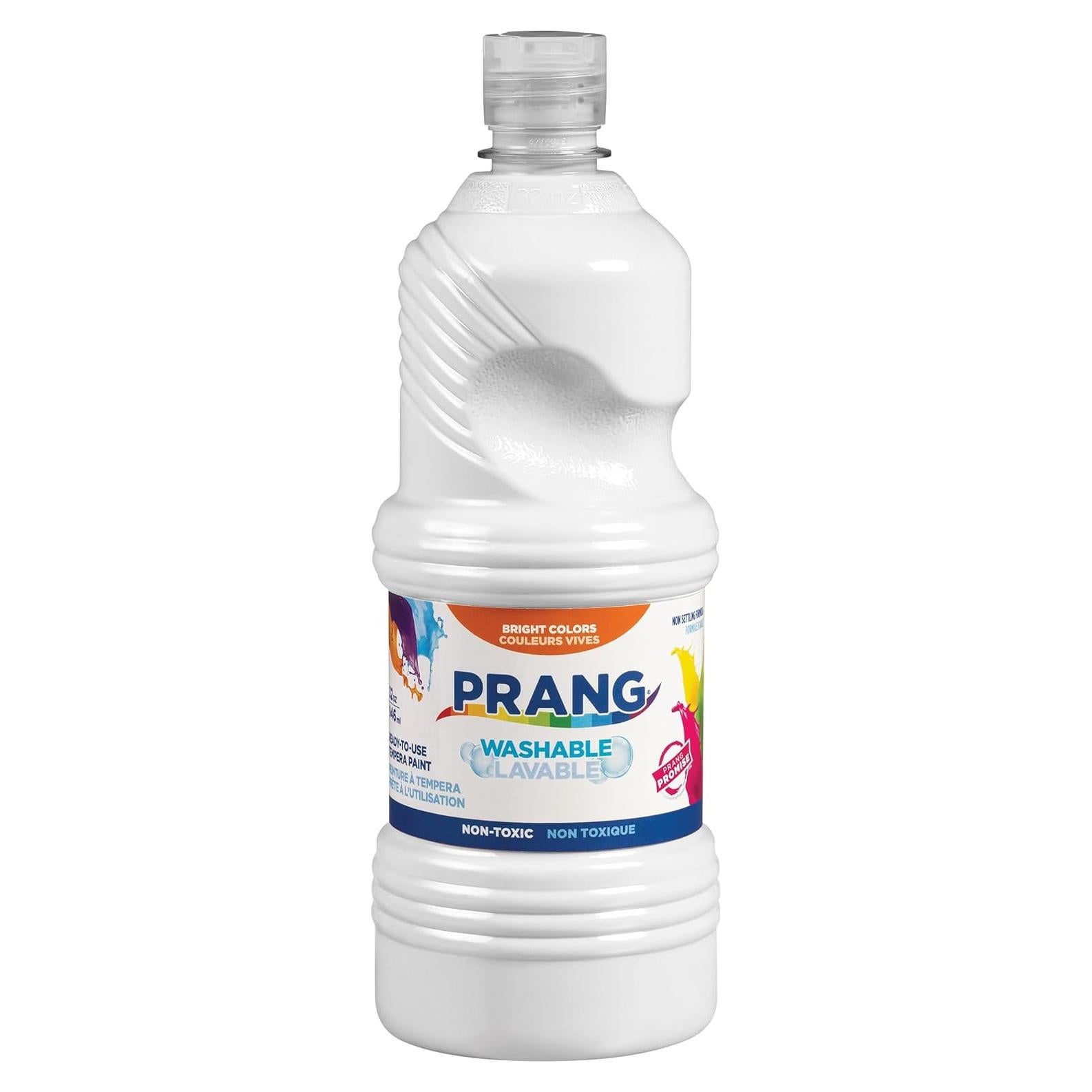 Pintura Tempera Lavable Prang 32 Oz Blanca No Tóxica