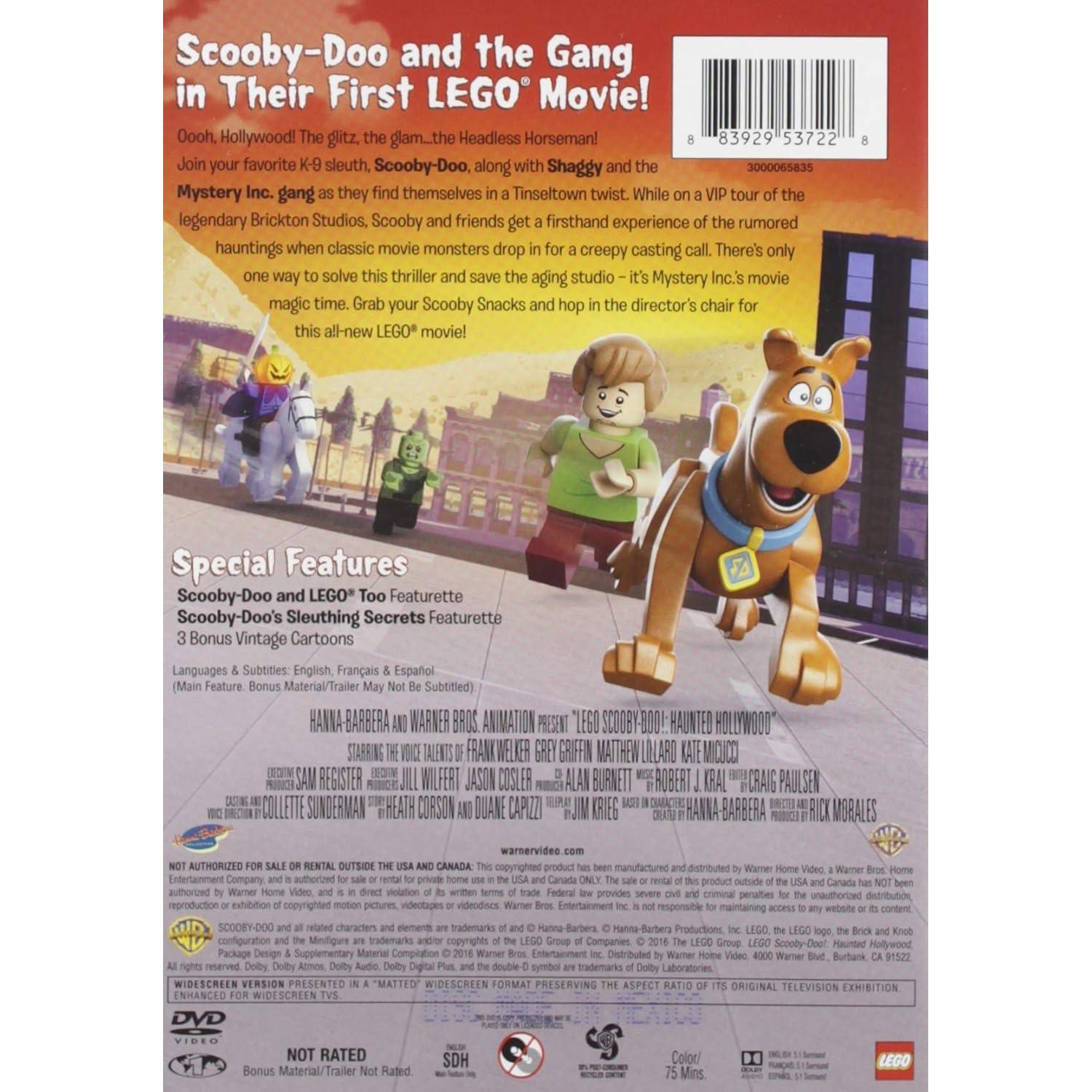 Lego Scooby-Doo! Hollywood Embrujado - DVD NTSC
