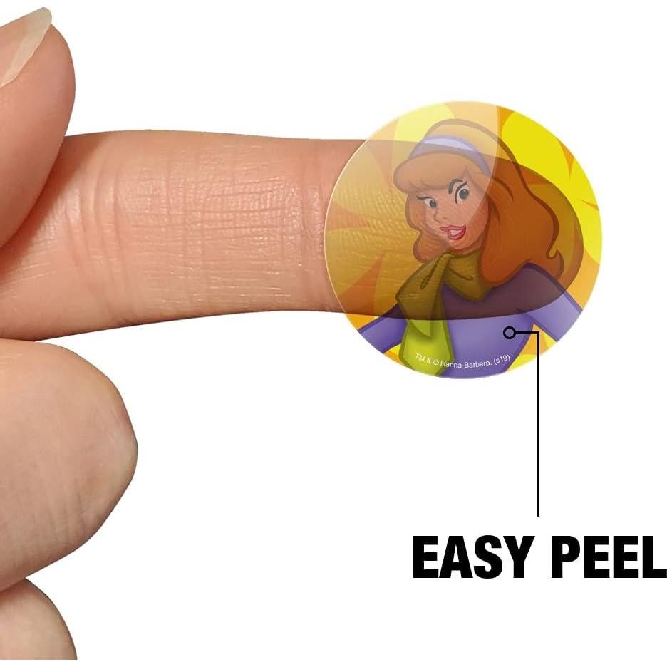 Planificador de Personaje Scooby Doo - 50 Pegatinas Transparentes