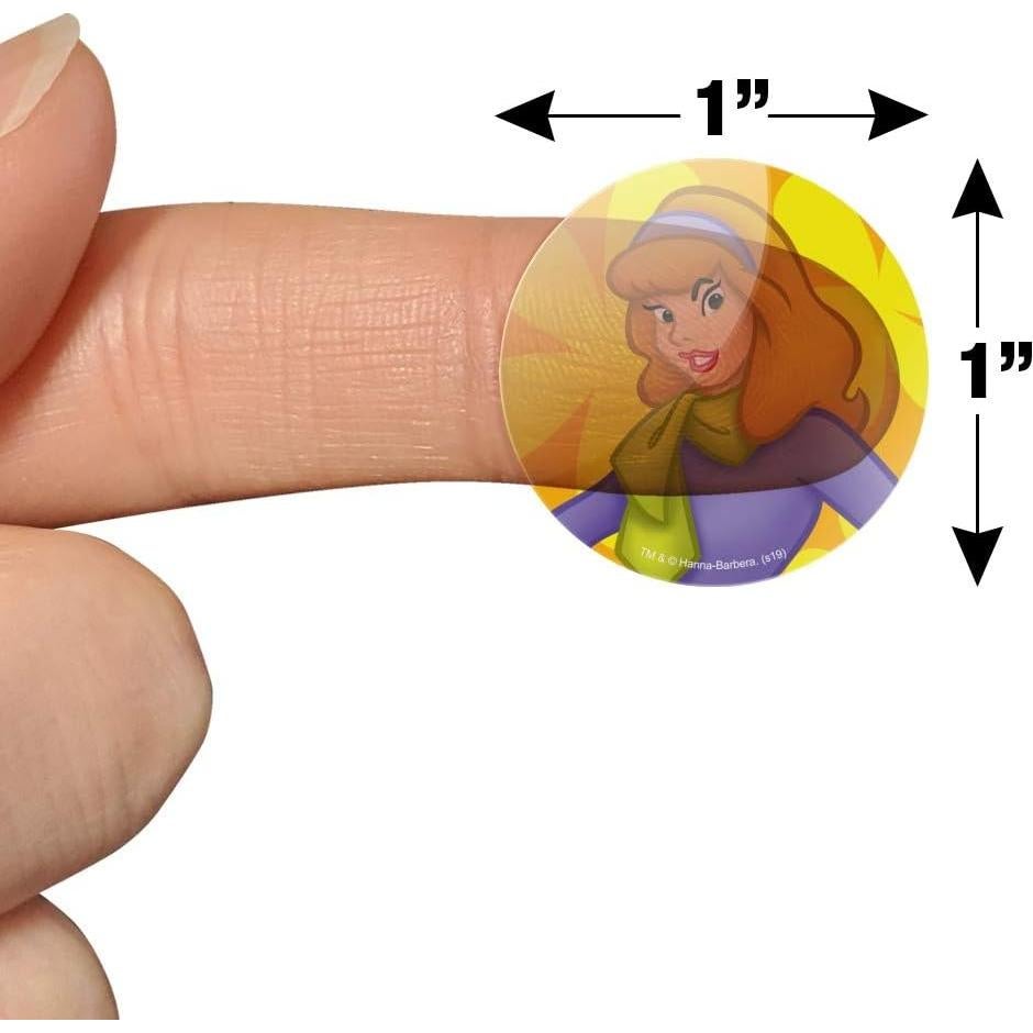 Planificador de Personaje Scooby Doo - 50 Pegatinas Transparentes