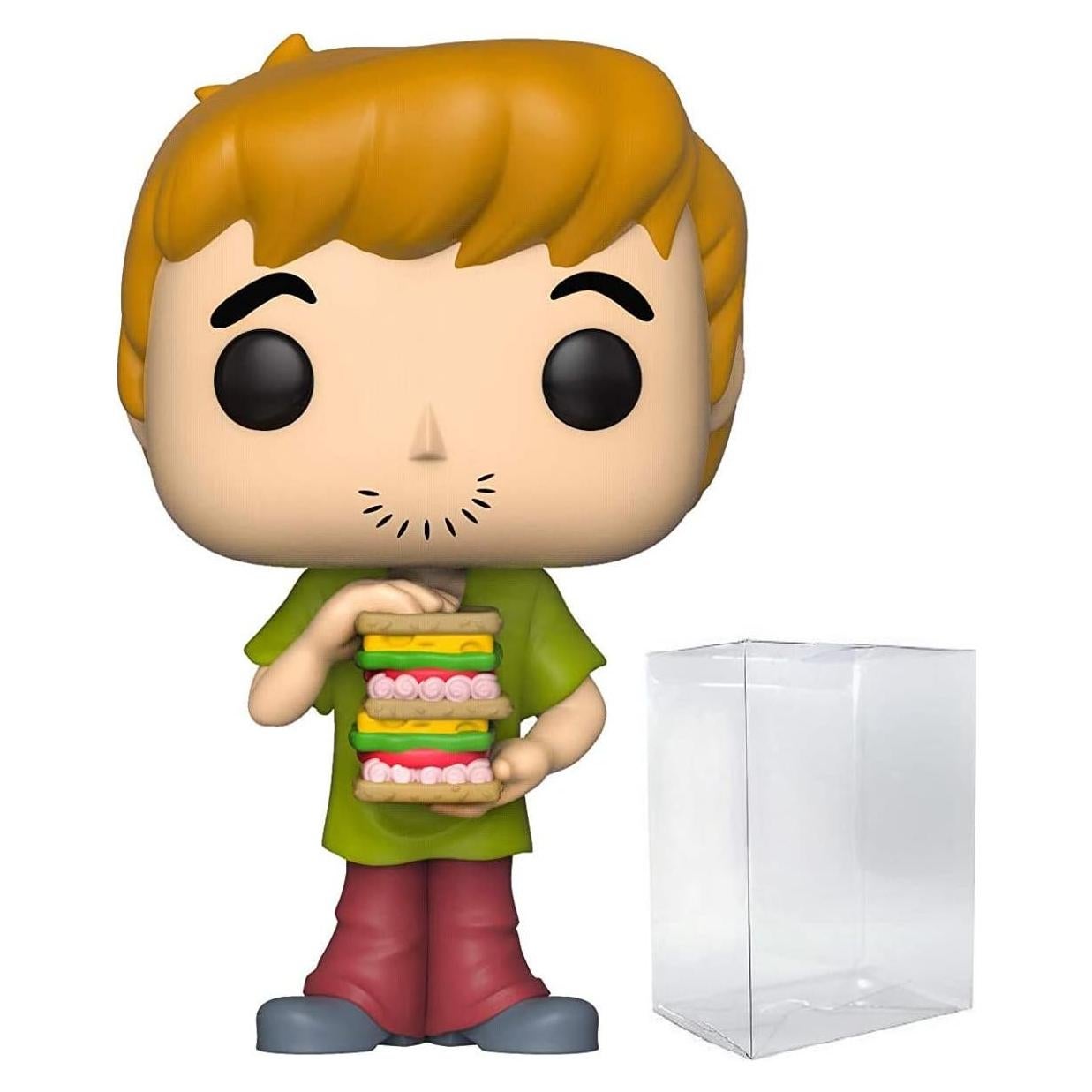 Figura de Vinilo POP Scooby Doo - Shaggy con Sándwich 9.5cm