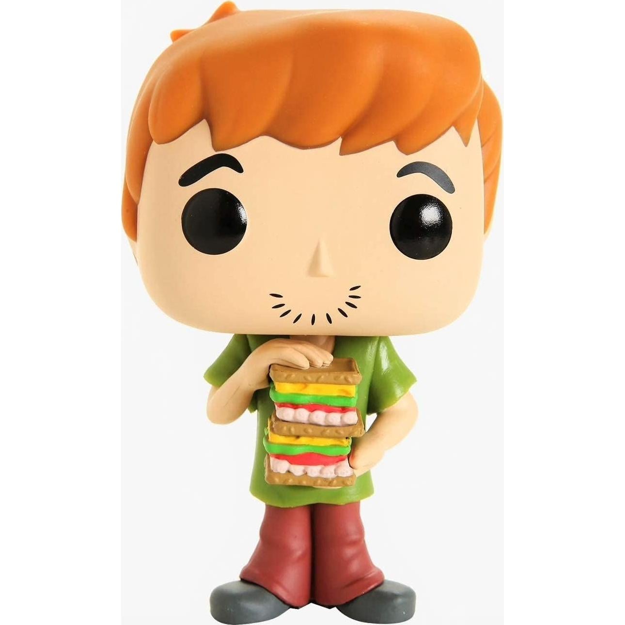 Figura de Vinilo POP Scooby Doo - Shaggy con Sándwich 9.5cm