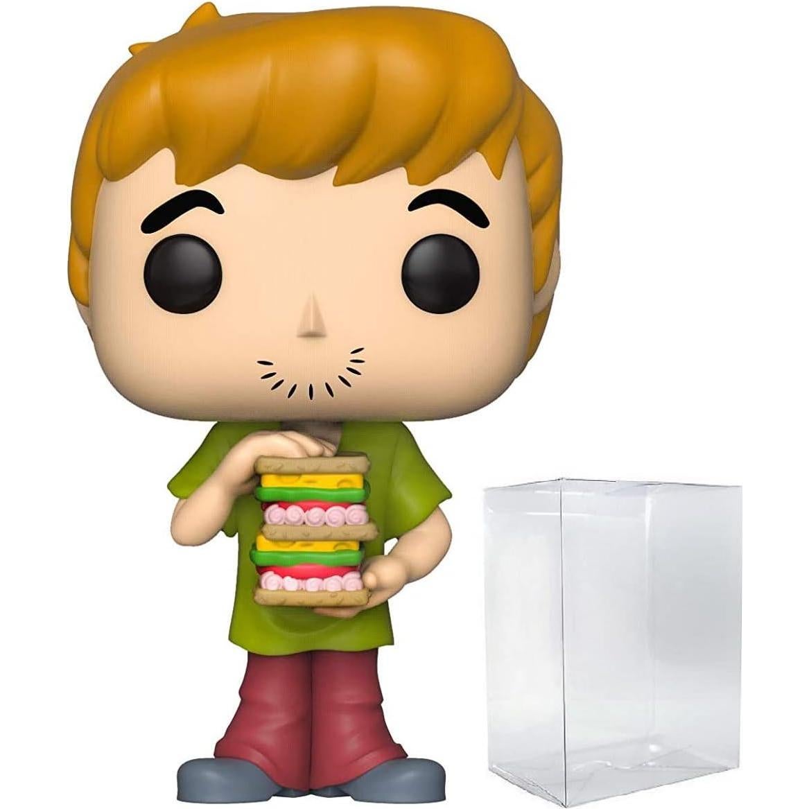 Figura de Vinilo POP Scooby Doo - Shaggy con Sándwich 9.5cm