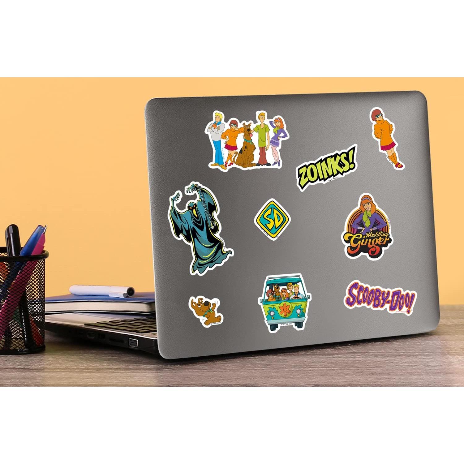 Calcomanías Scooby-Doo - Paquete de 50 Vinilo Premium