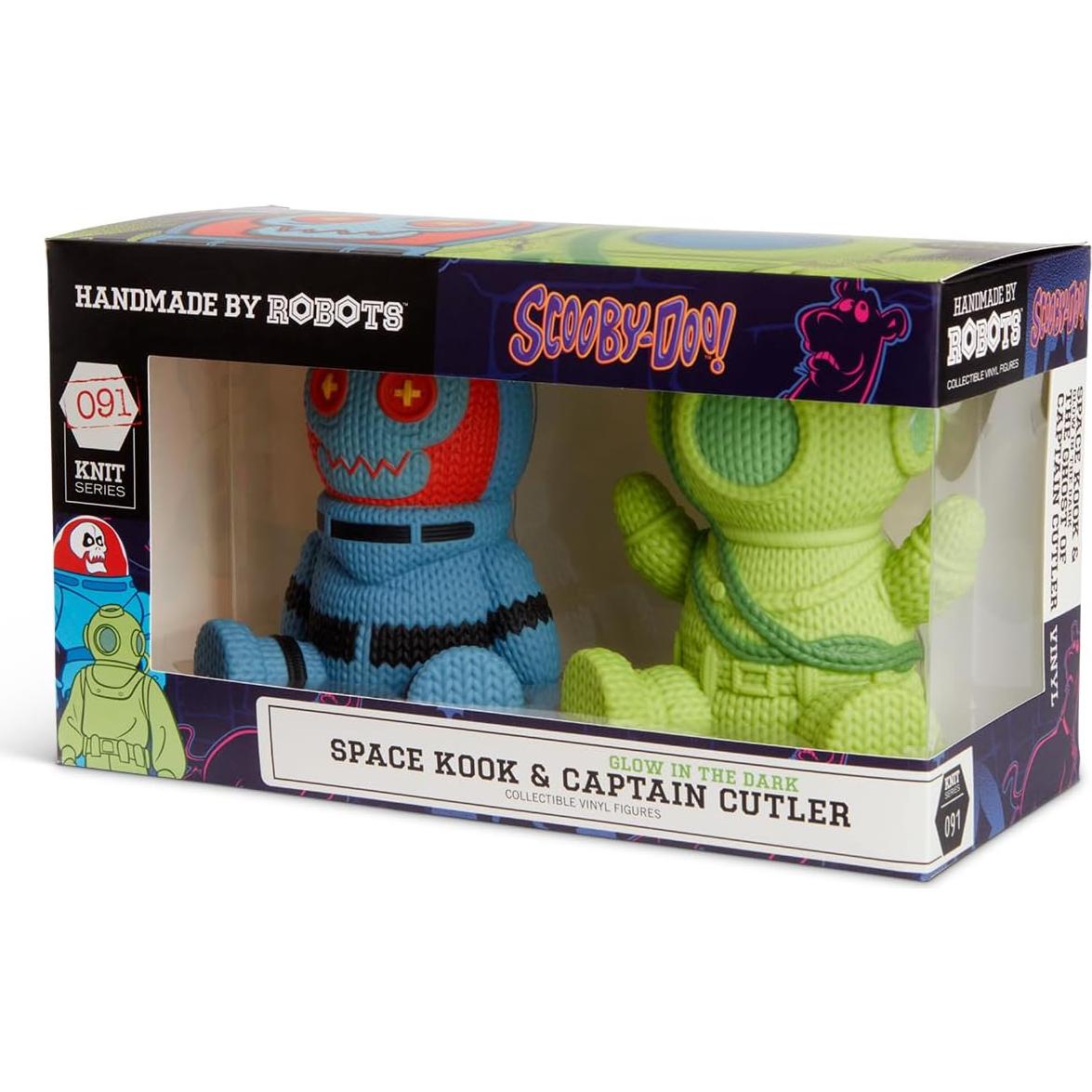 Figuras Scooby Doo Space Kook y Capitán Cutler 12.7cm