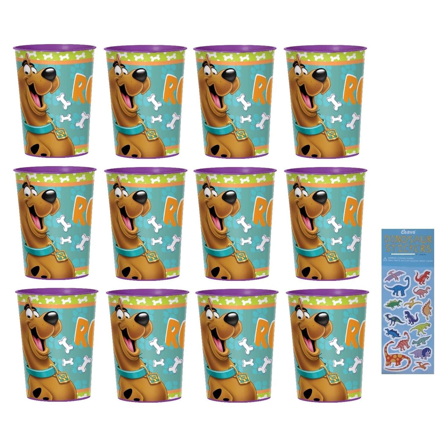 Suministros Fiesta Cumpleaños Scooby Doo Amscan 12 Vasos 473ml
