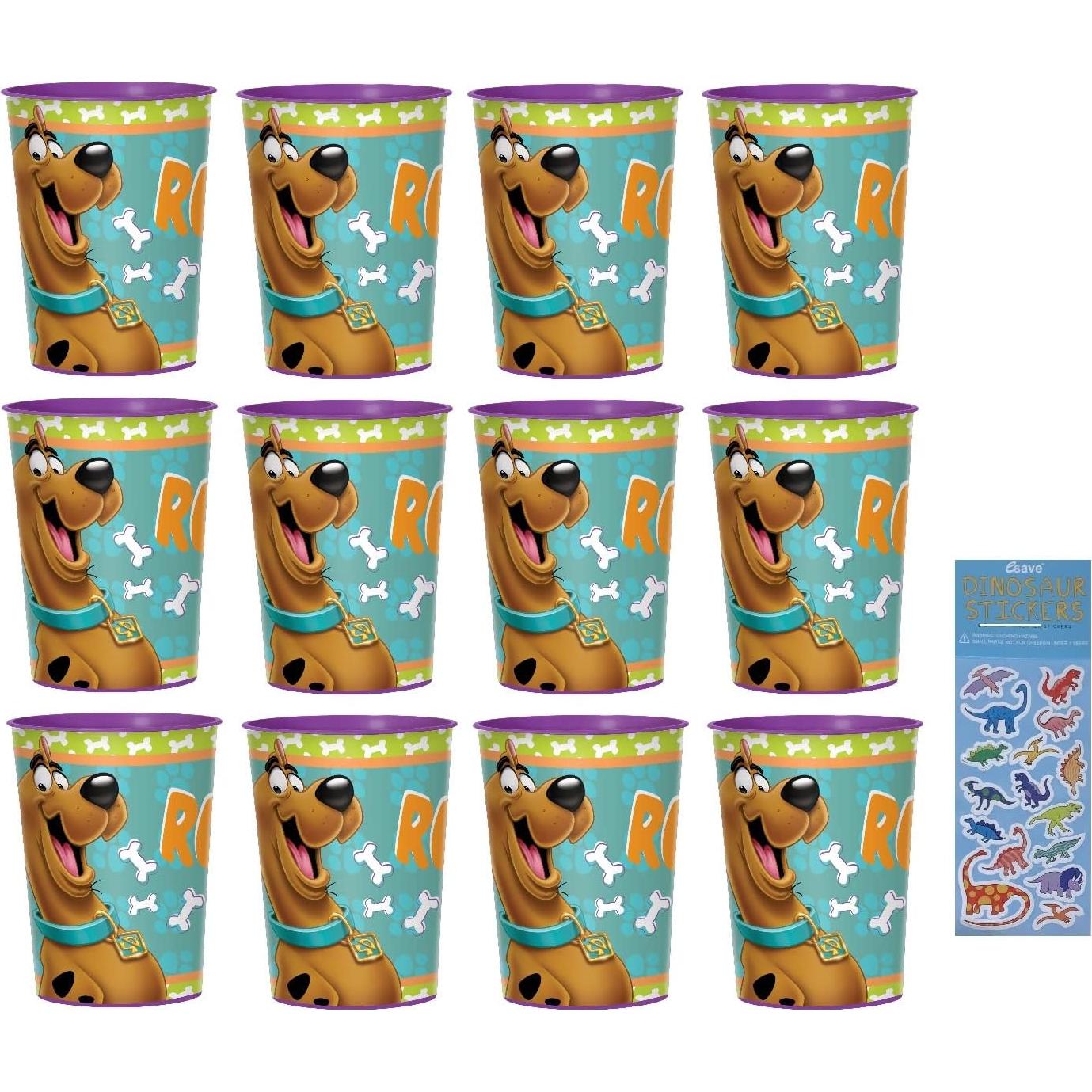 Suministros Fiesta Cumpleaños Scooby Doo Amscan 12 Vasos 473ml