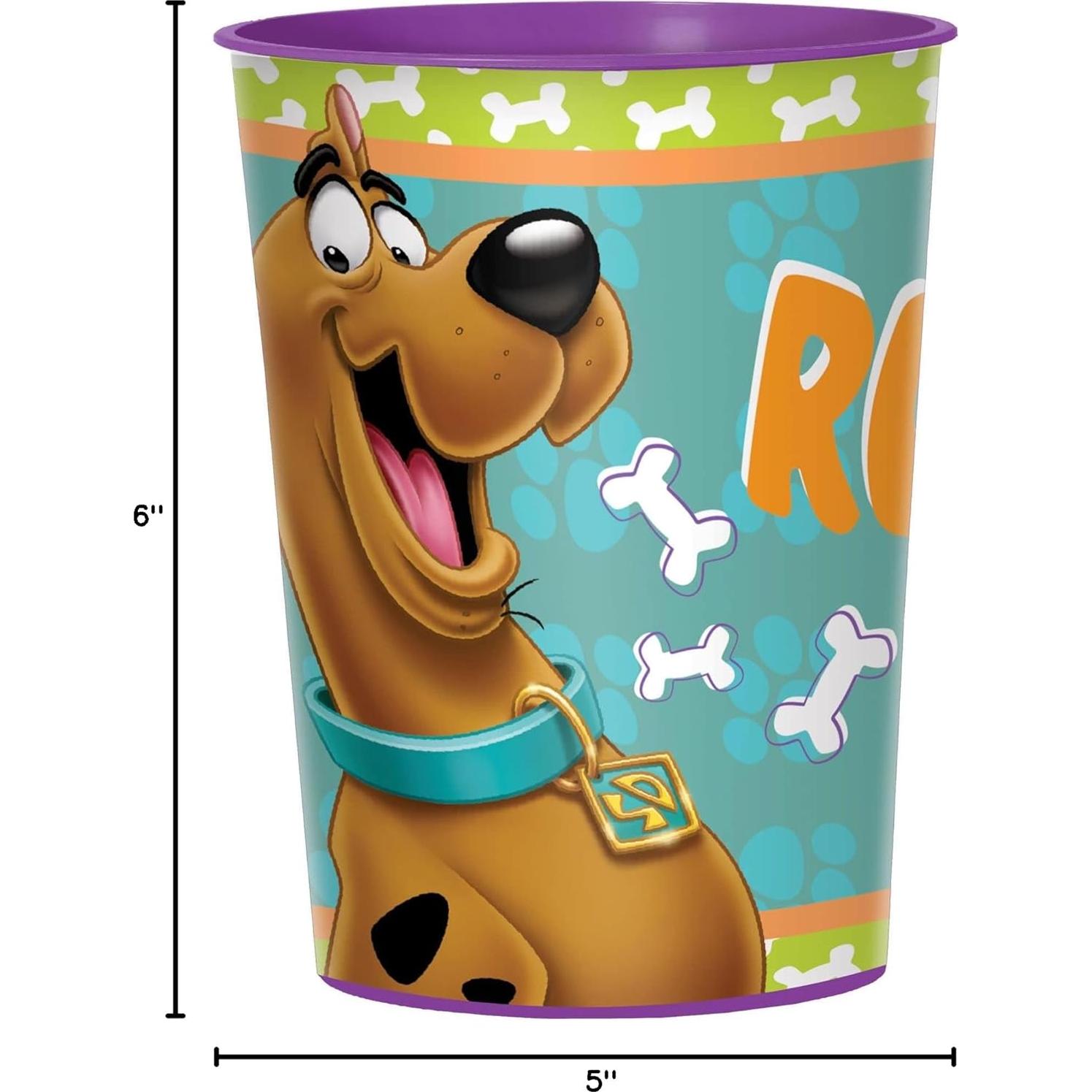Suministros Fiesta Cumpleaños Scooby Doo Amscan 12 Vasos 473ml