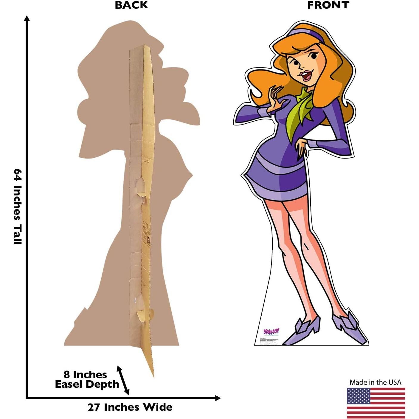 Recorte de cartón Daphne Scooby-Doo 162.56 cm x 68.58 cm