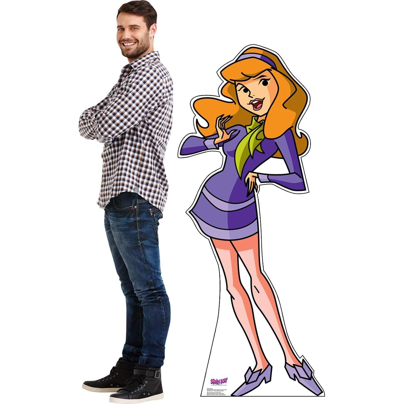 Recorte de cartón Daphne Scooby-Doo 162.56 cm x 68.58 cm