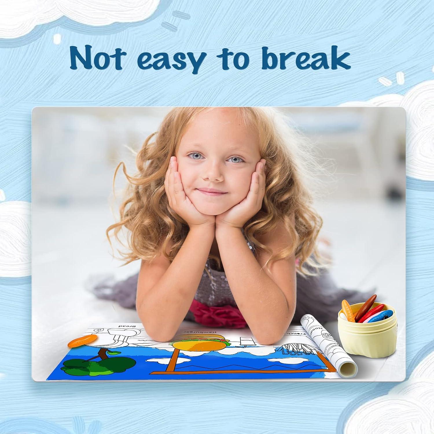 Crayones YPLUS para Niños 24 Colores No Tóxicos