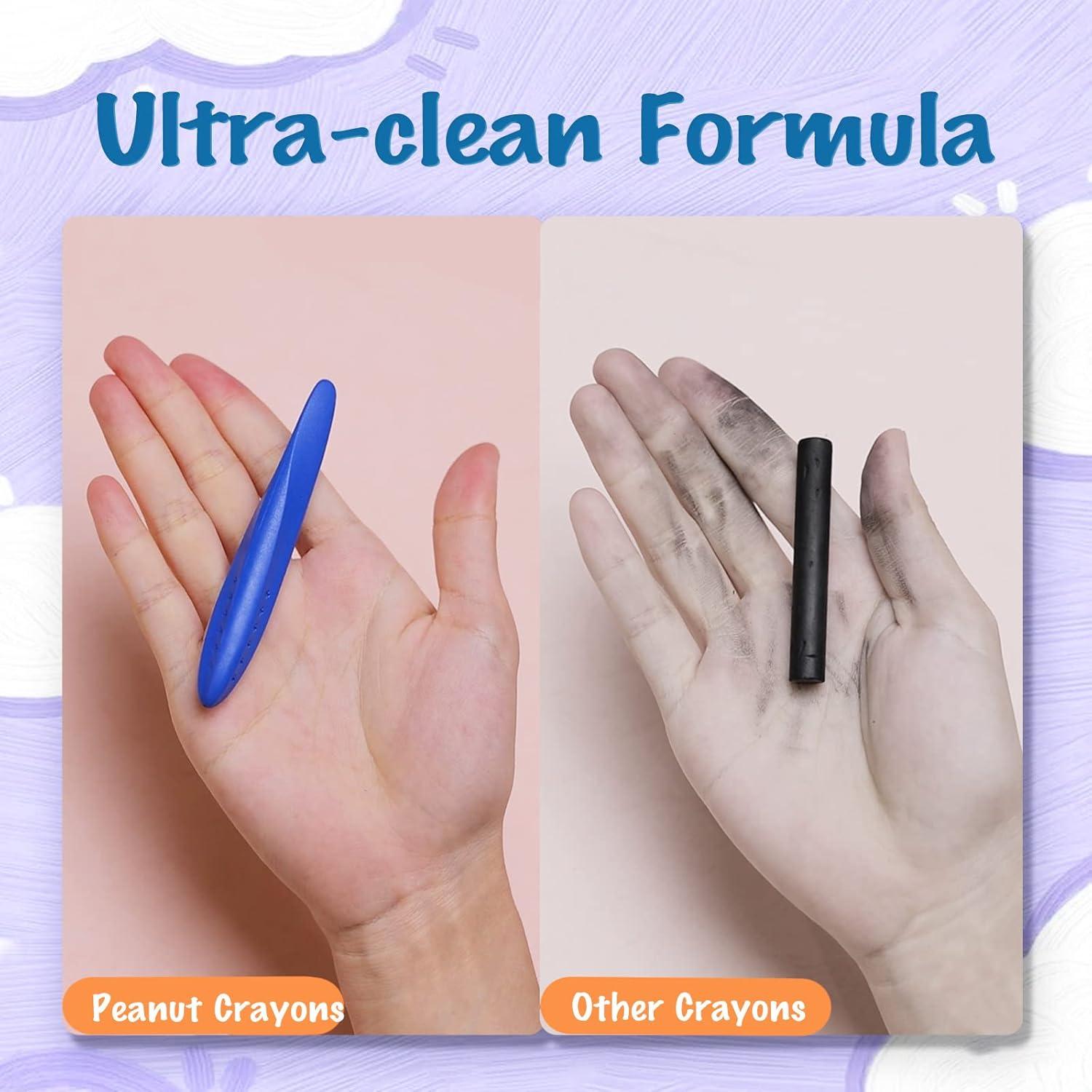 Crayones Triangulares YPLUS 12 Colores No Tóxicos