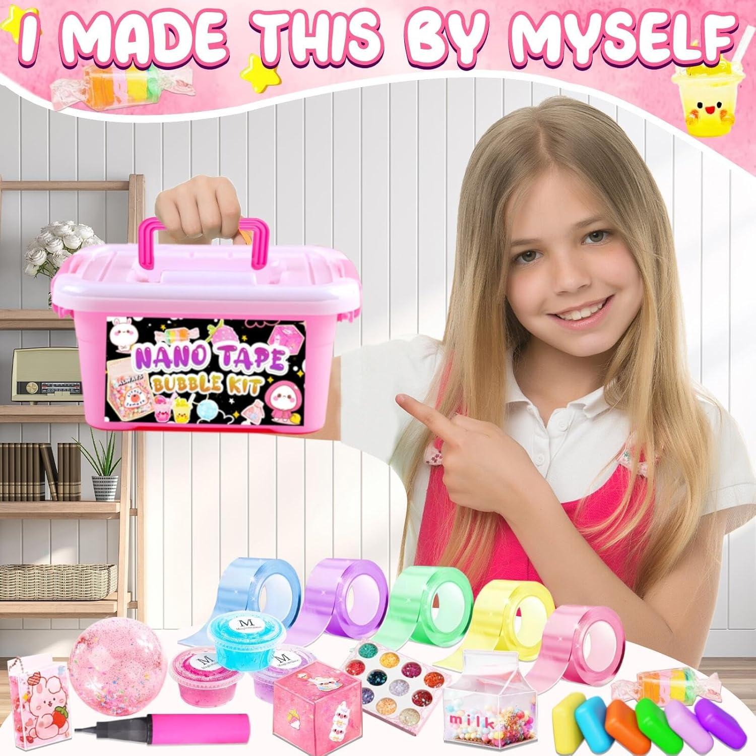 Kit de Burbujas de Cinta Nano ZiZa para Niños 6-8 Años