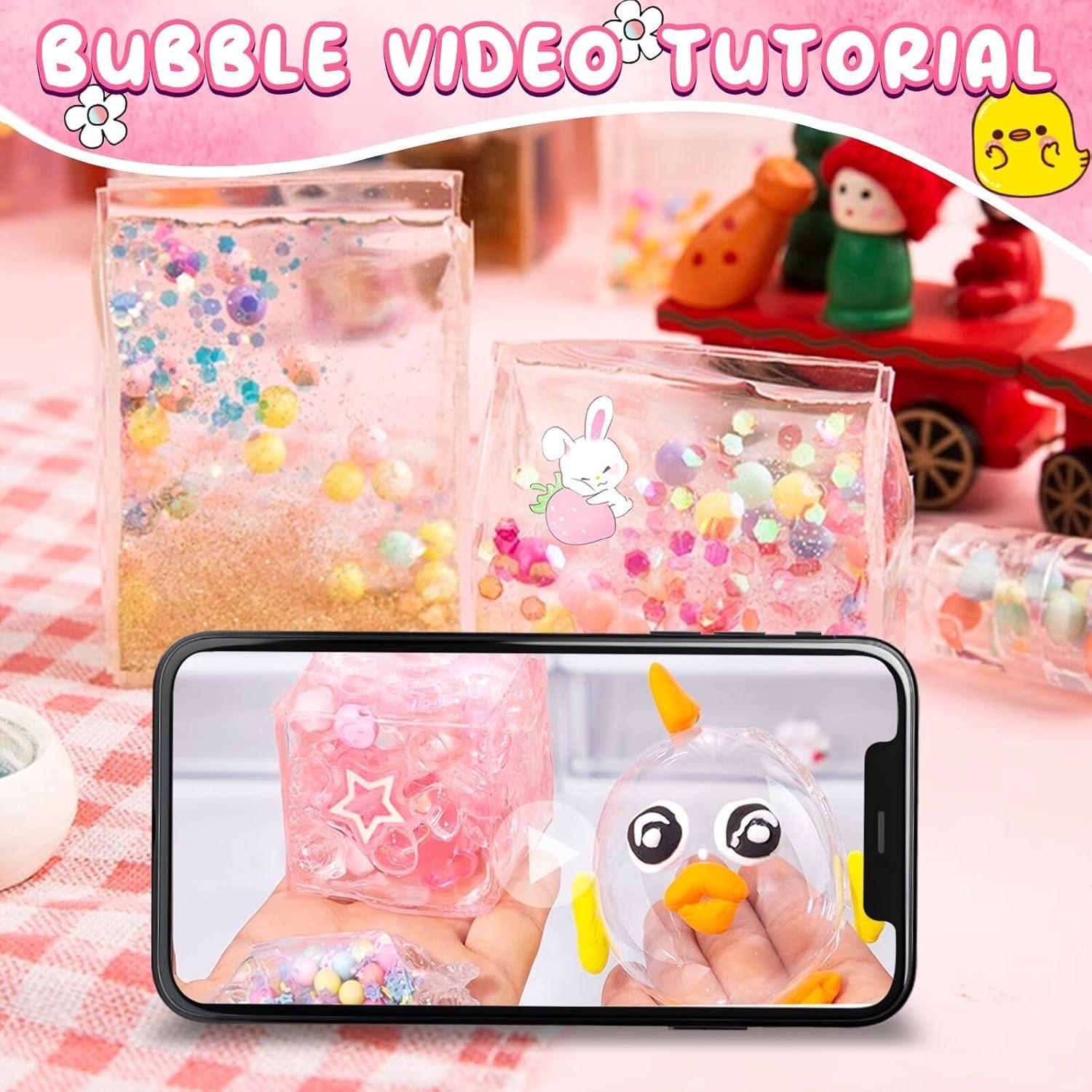 Kit de Burbujas de Cinta Nano ZiZa para Niños 6-8 Años