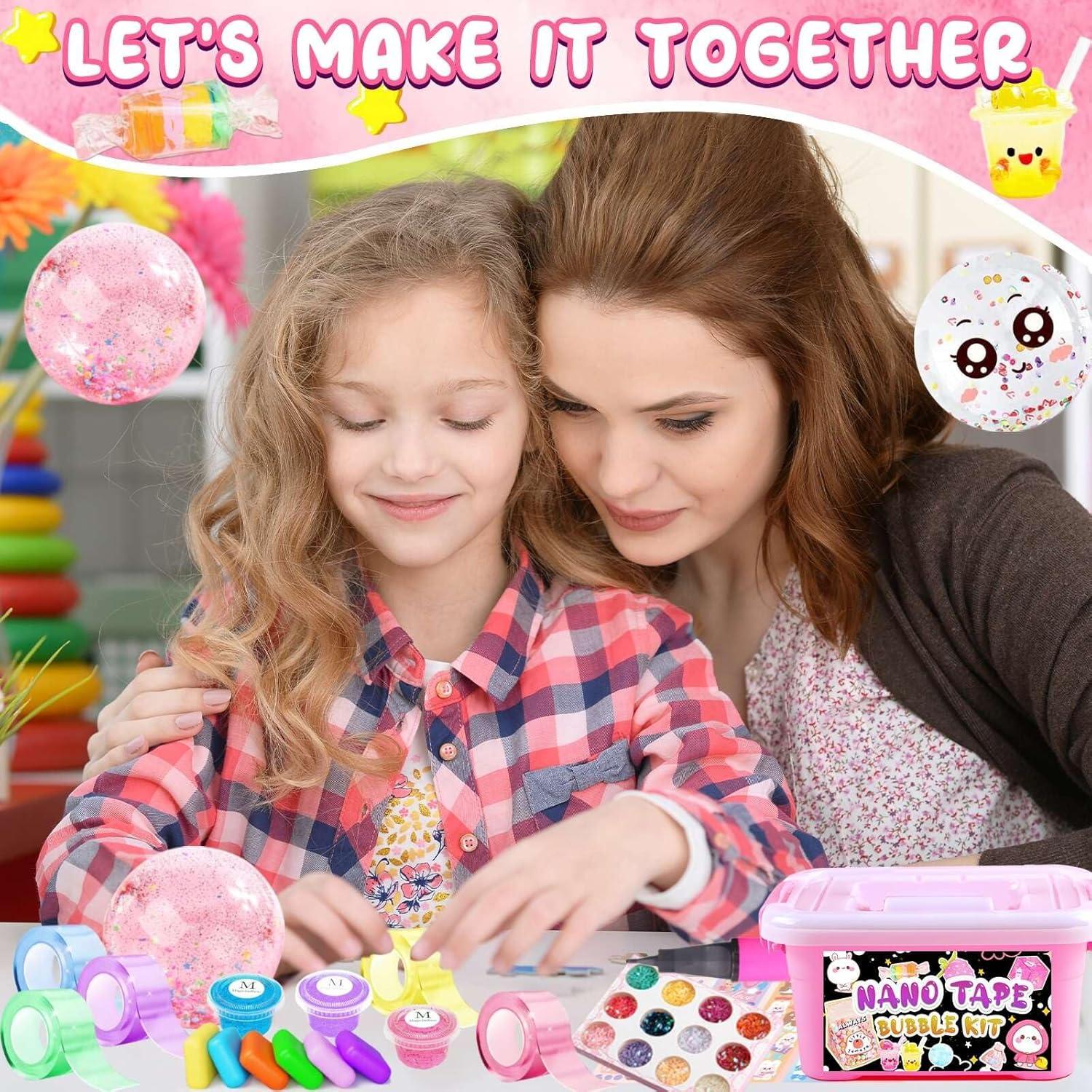 Kit de Burbujas de Cinta Nano ZiZa para Niños 6-8 Años