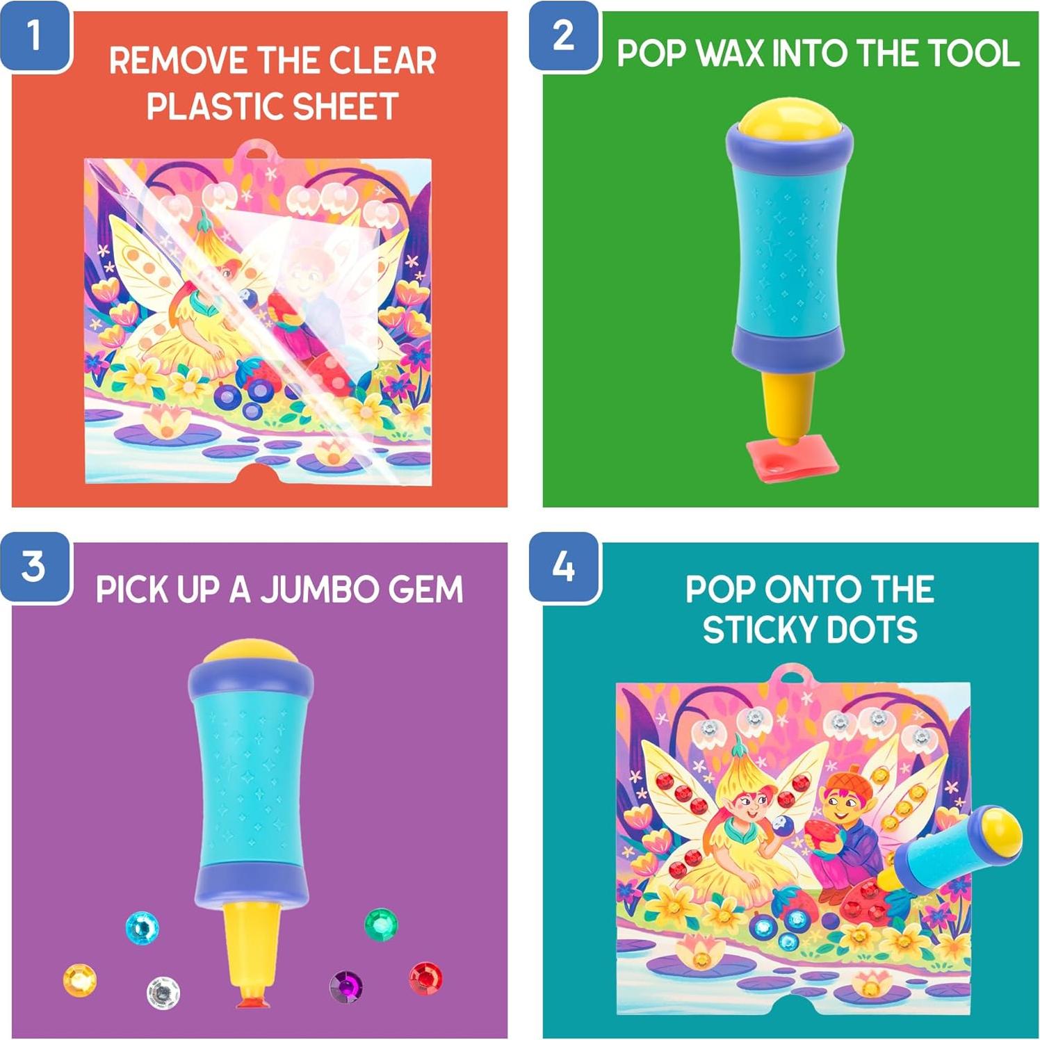 Kit de Gemas Jumbo Educational Insights - Manualidades para Niños