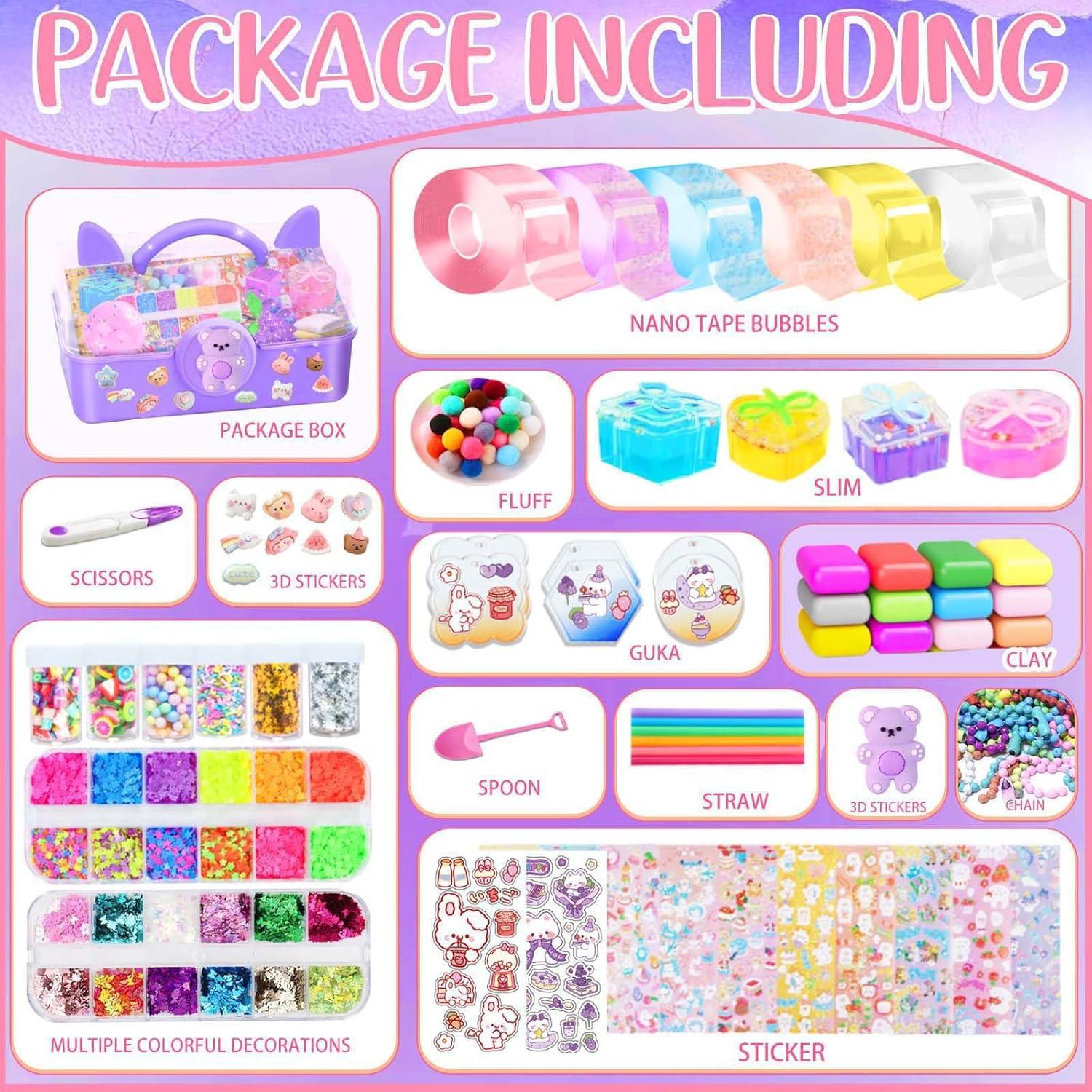 Kit de Burbujas de Cinta Nano Jimcii 6PCS para Niños