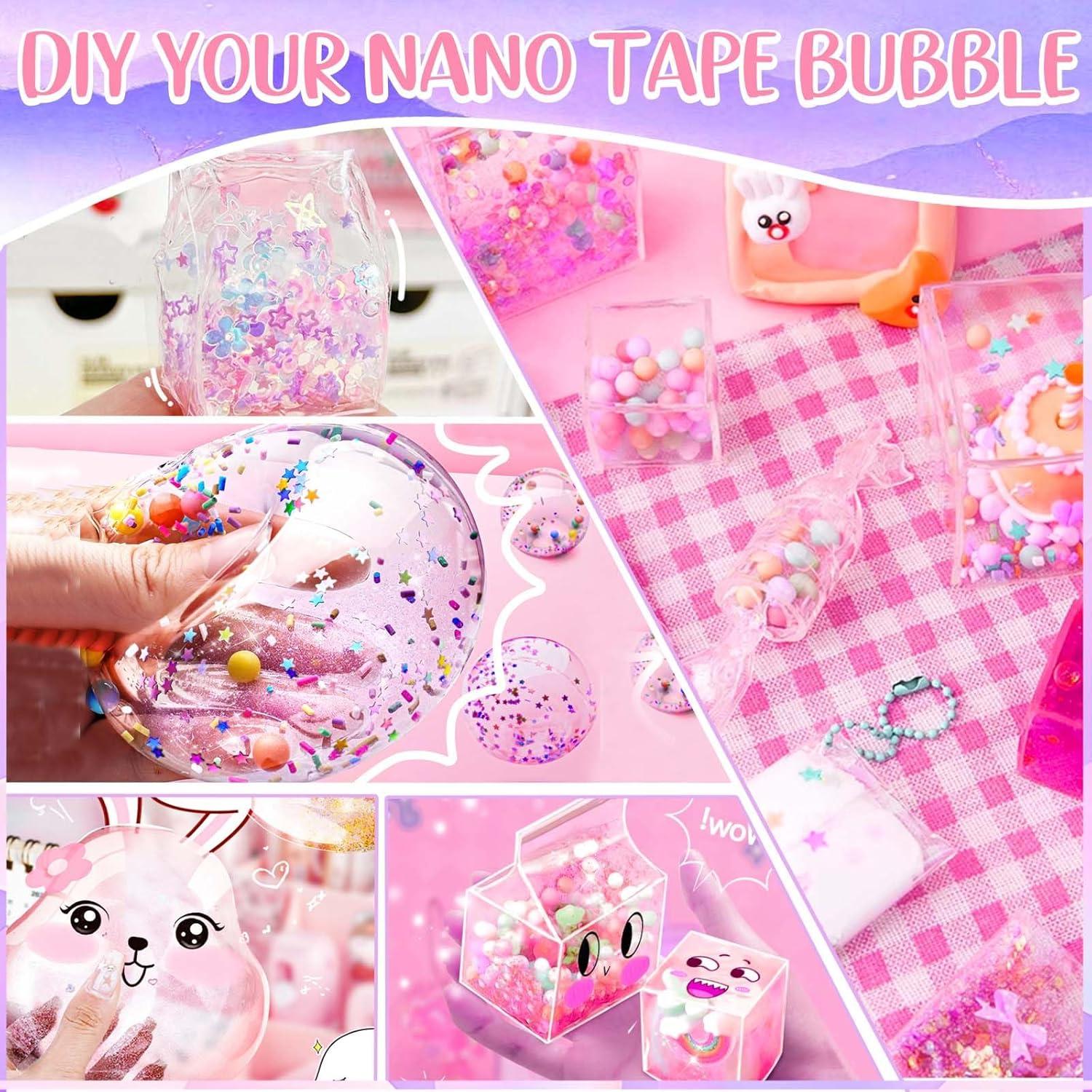 Kit de Burbujas de Cinta Nano Jimcii 6PCS para Niños