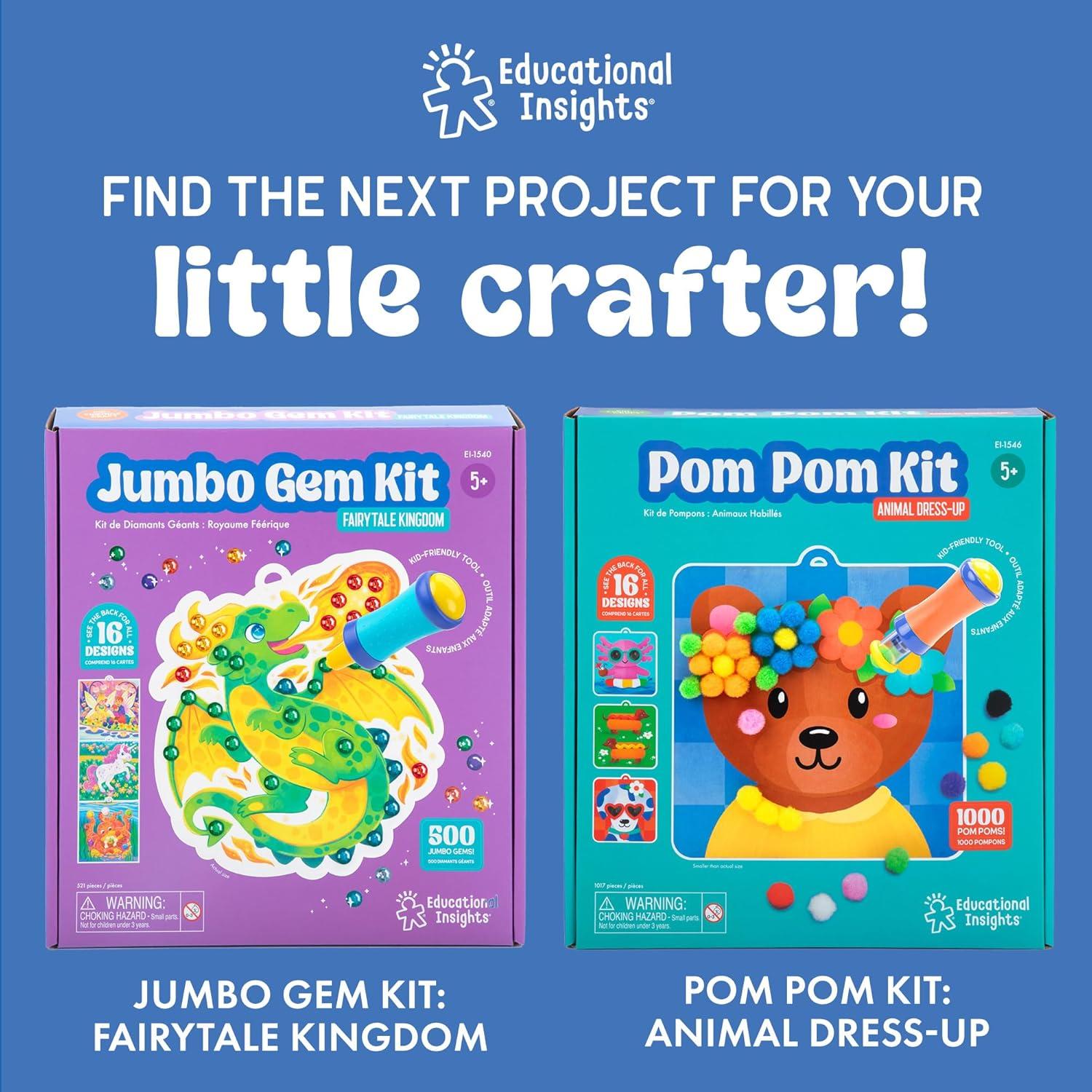 Kit de Tufting Educational Insights - Manualidades Sin Desorden