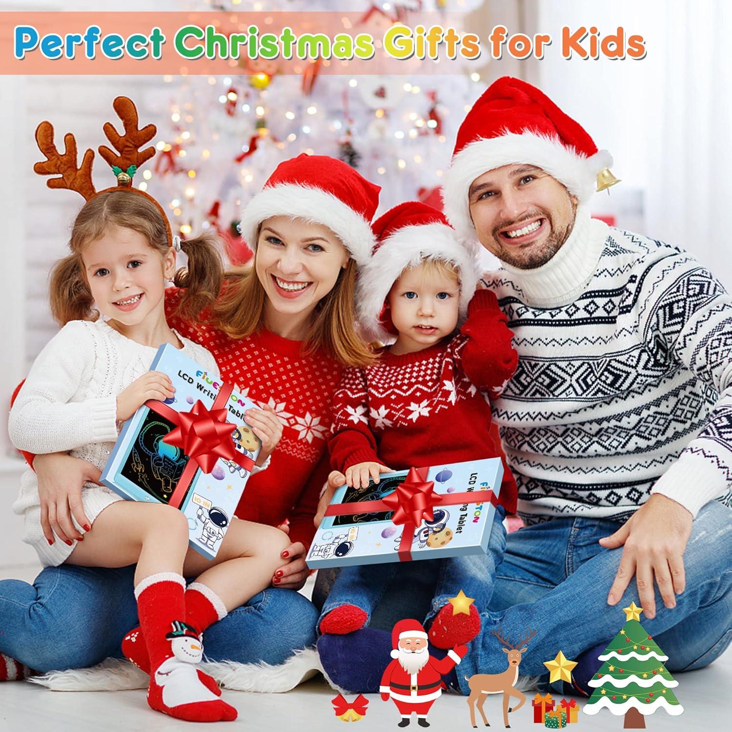 Tableta de Dibujo LCD FLUESTON 10" Naranja para Niños