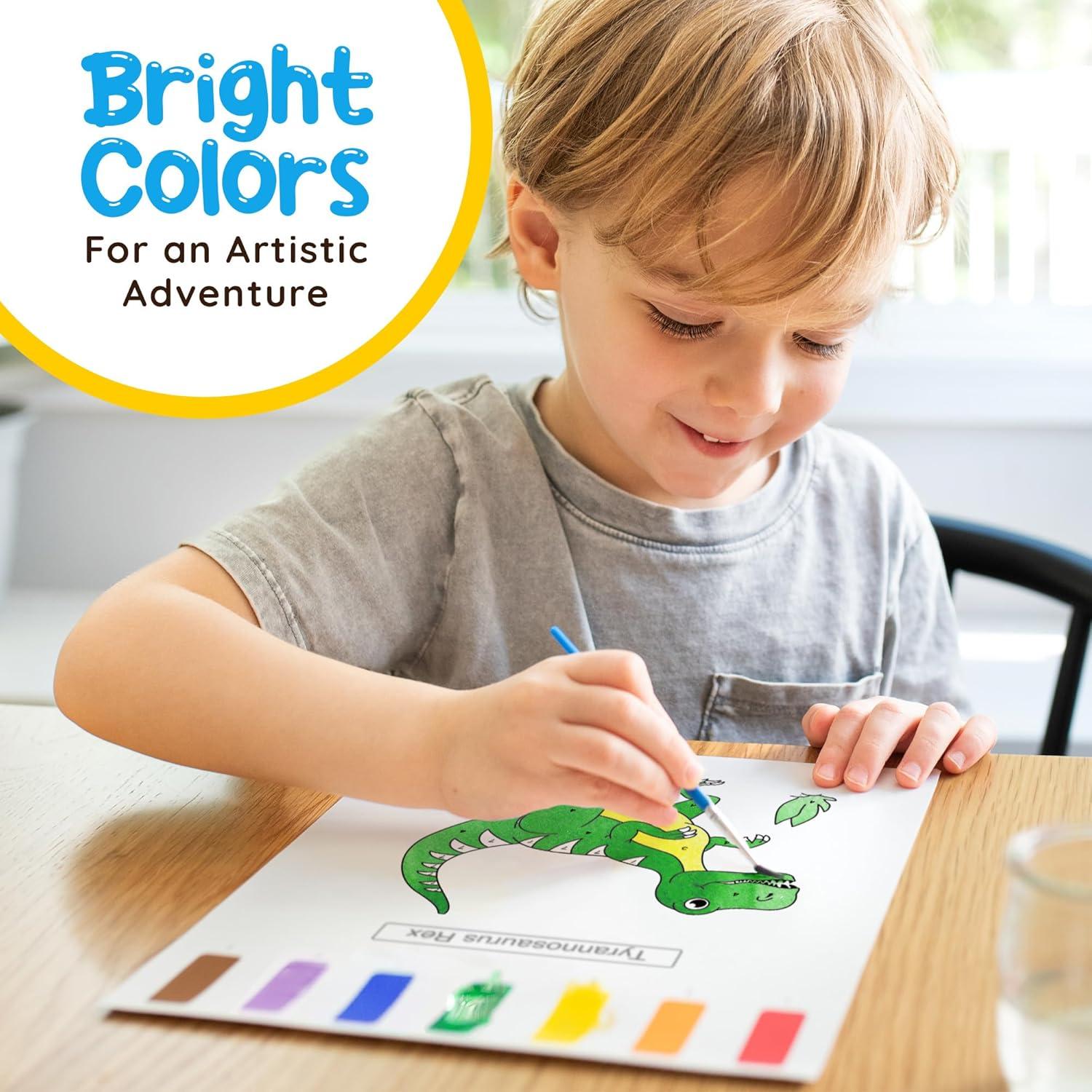 Libro para Colorear con Agua Dinosaurio Creative Kiddos