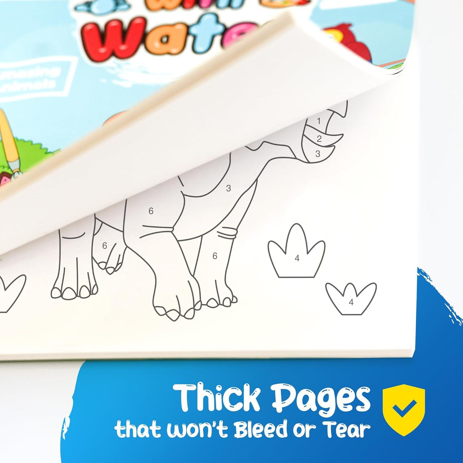 Libro para Colorear con Agua Dinosaurio Creative Kiddos