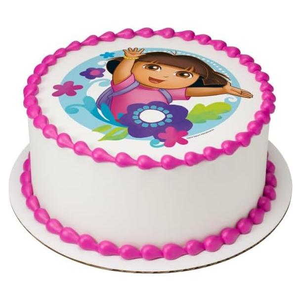 Imagen Comestible PhotoCake Dora la Exploradora 30.7x24.5 cm