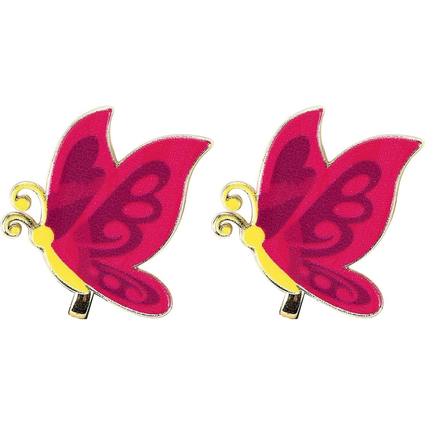 Conjunto de Aretes Clip Dora la Exploradora - 8 Pares Coloridos