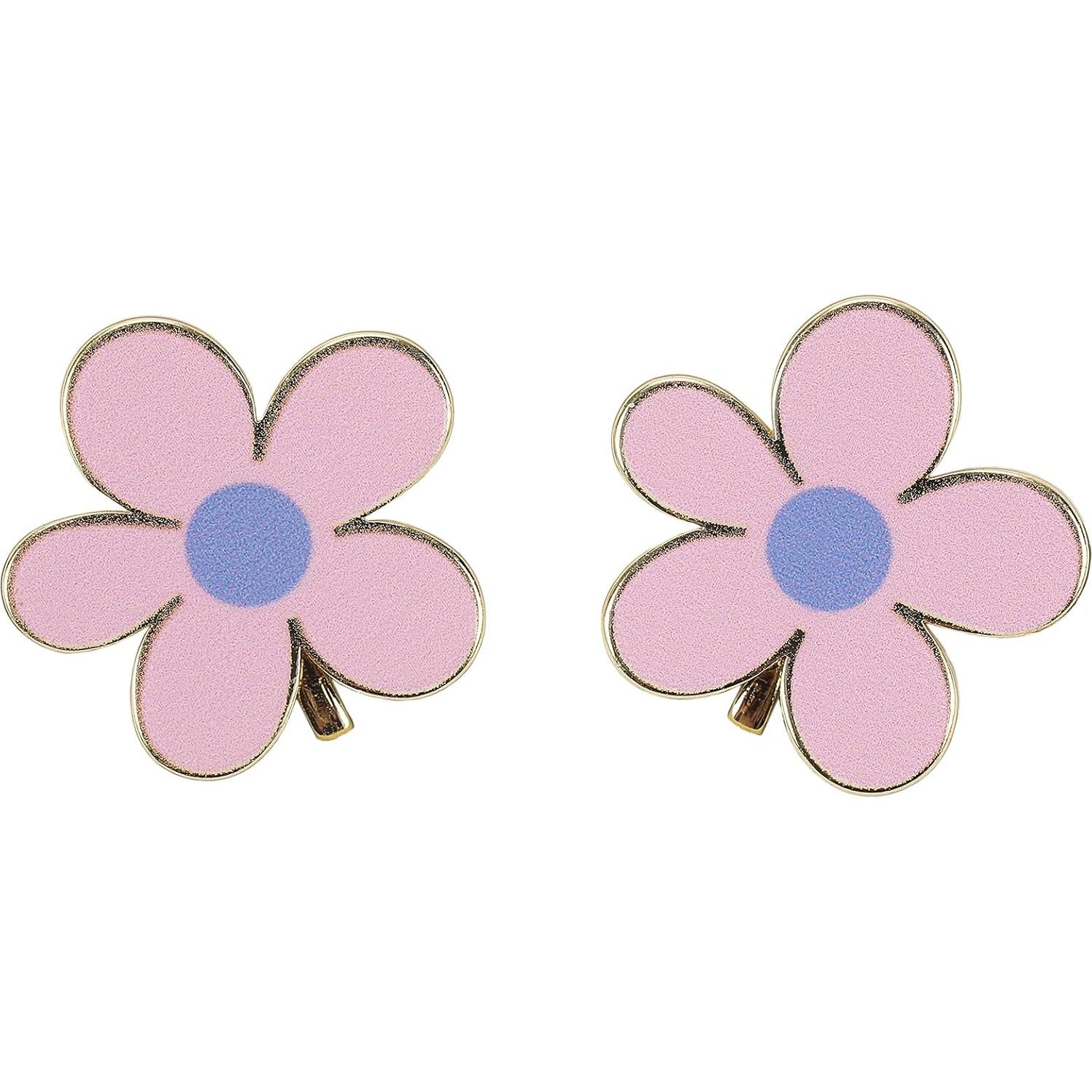 Conjunto de Aretes Clip Dora la Exploradora - 8 Pares Coloridos