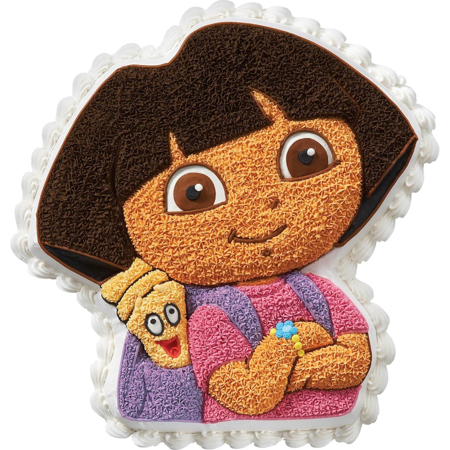 Molde para Pastel Cuadrado Wilton Dora 28x28 cm Aluminio