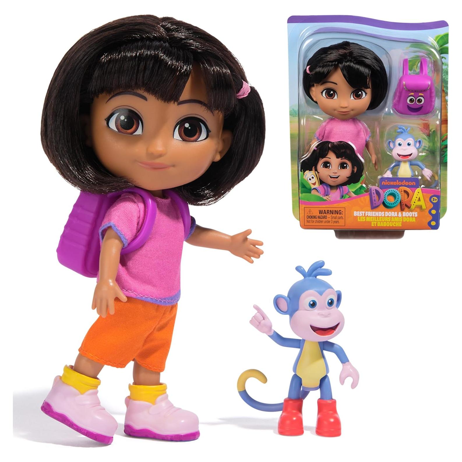 Set de Muñeca Dora y Botas 15.24 cm con Accesorios