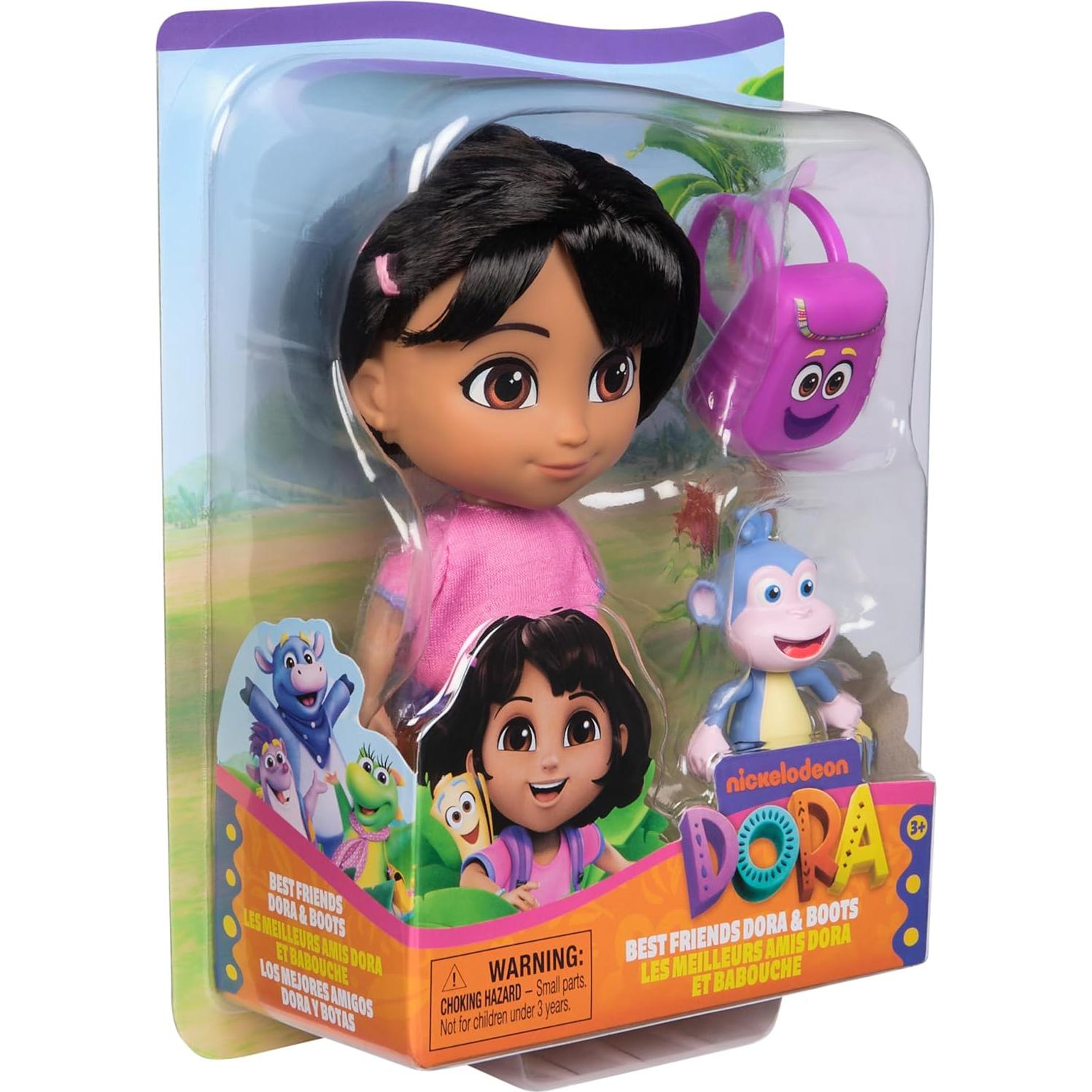 Set de Muñeca Dora y Botas 15.24 cm con Accesorios