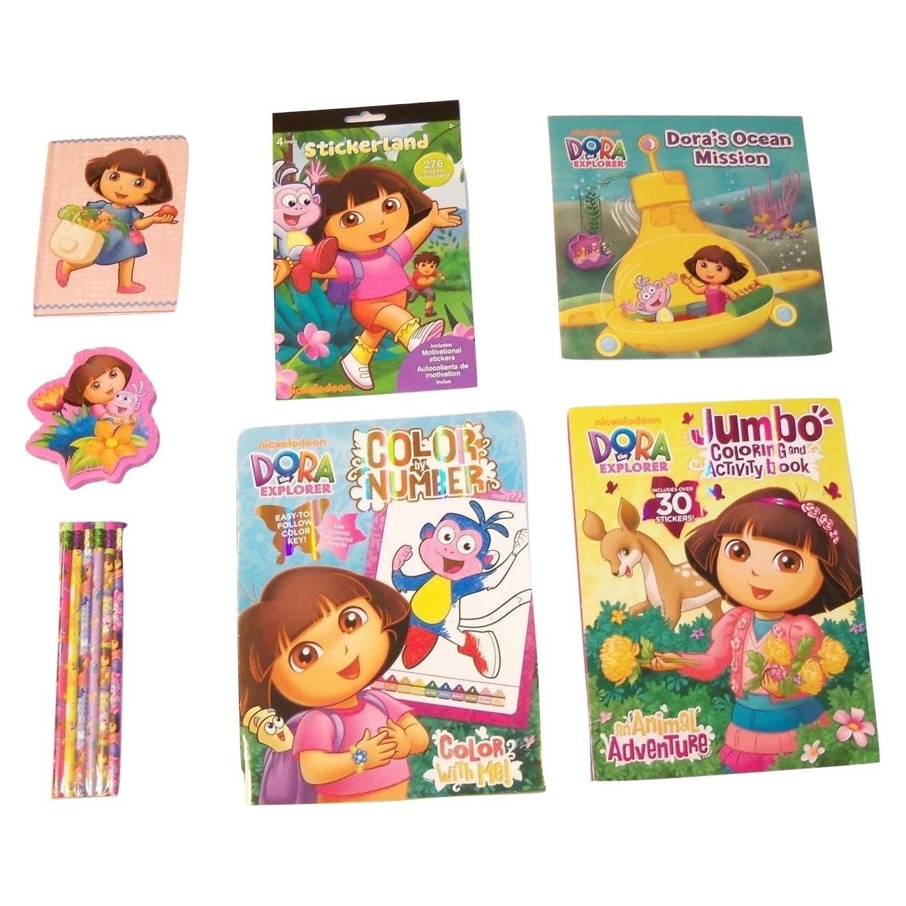 Conjunto de Actividades Educativas Dora la Exploradora - 7 Artículos