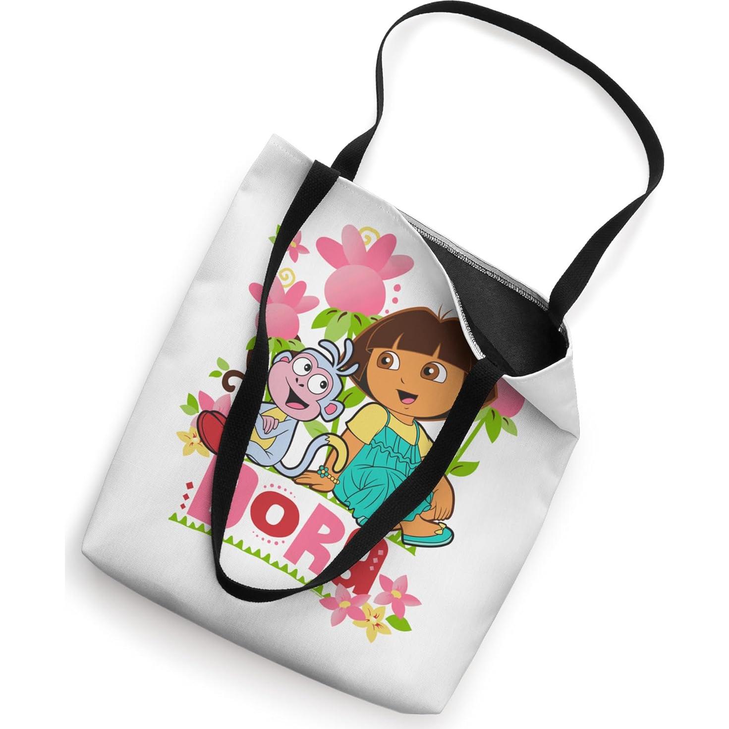 Bolsa Tote Colorida Dora la Exploradora 40.6x40.6cm