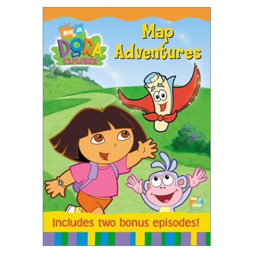 Dora la Exploradora - Aventuras del Mapa DVD Español