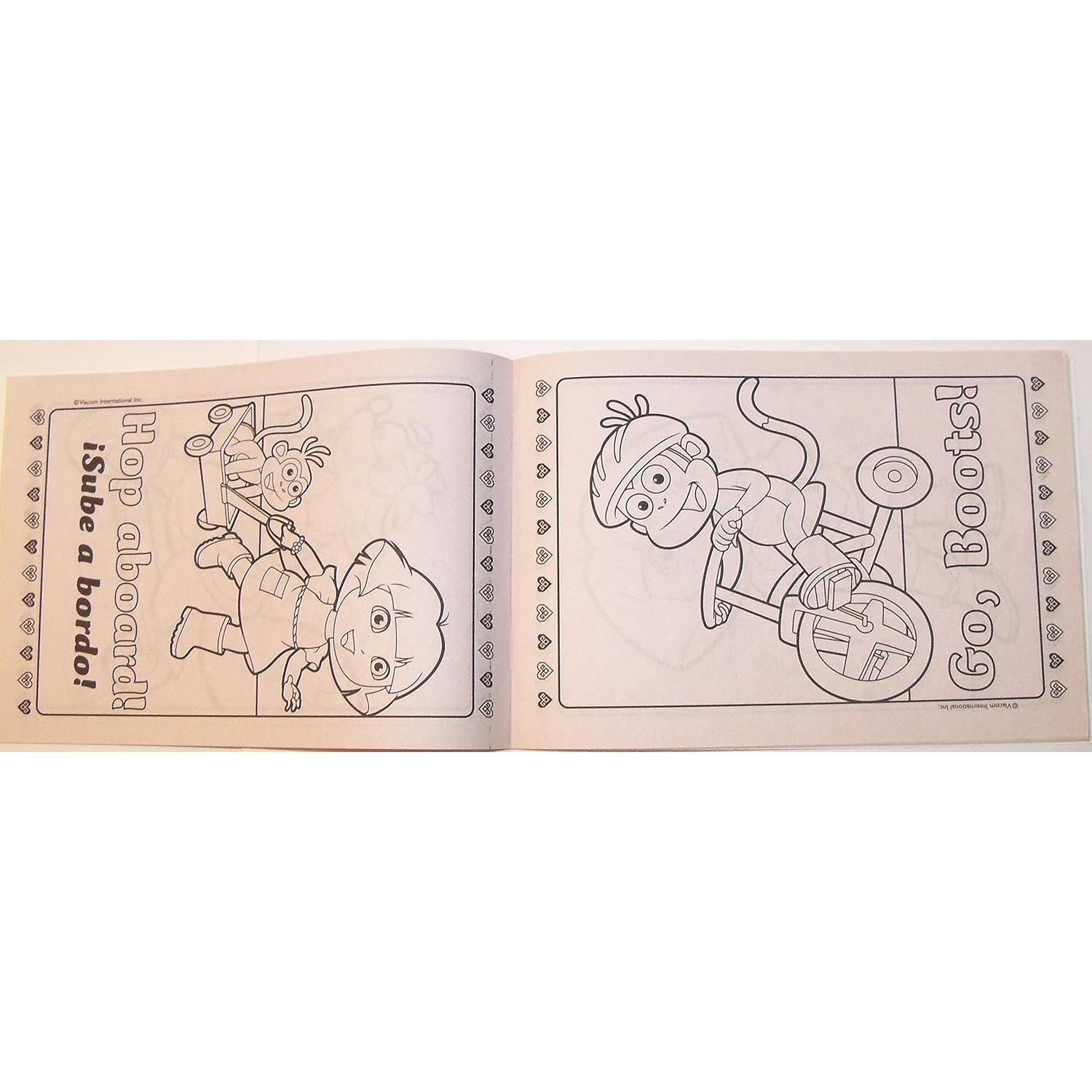 Conjunto de Regalo de Actividades Dora la Exploradora - 6 Artículos