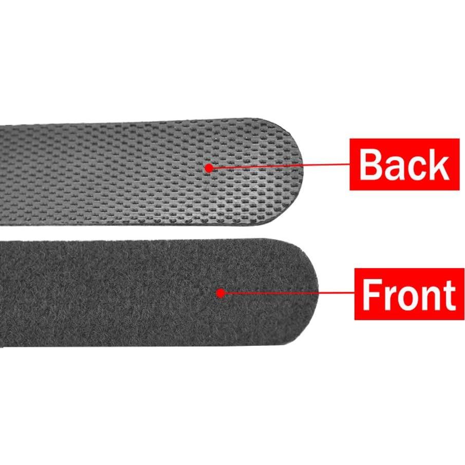 Sujetadores de Cables Superun 50 Pcs Negras 25,4 cm