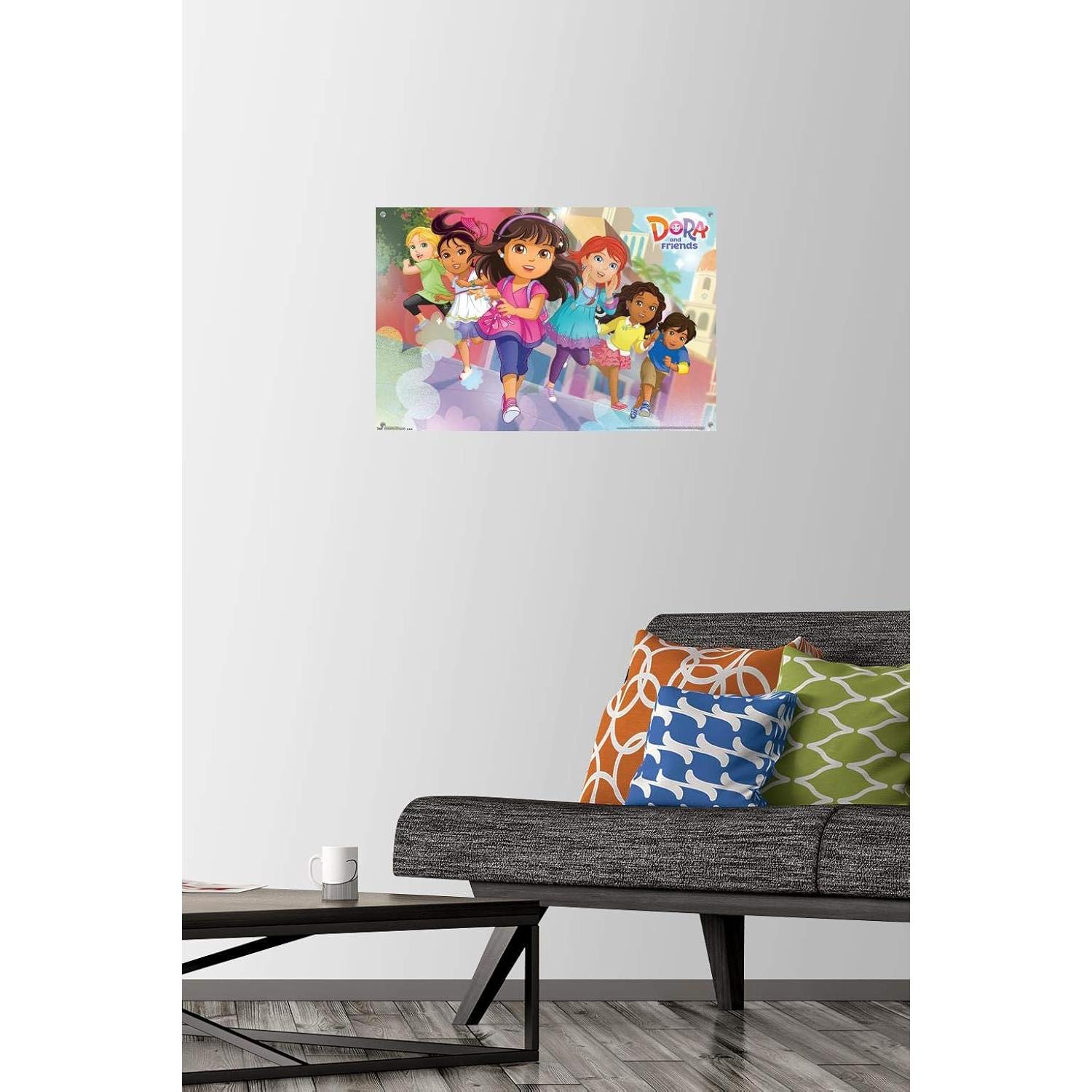 Póster de Pared Nickelodeon Dora La Exploradora 56.8x37.4cm