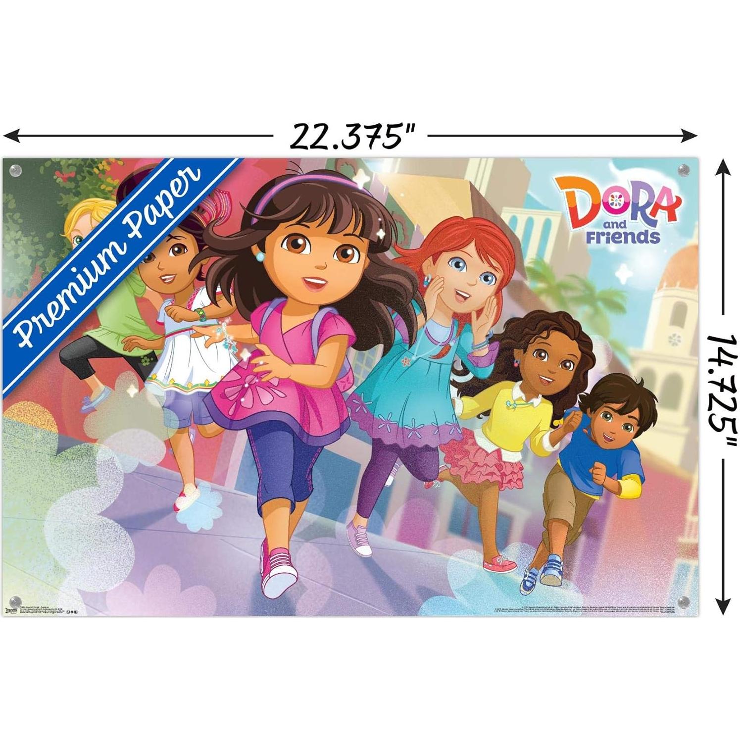 Póster de Pared Nickelodeon Dora La Exploradora 56.8x37.4cm