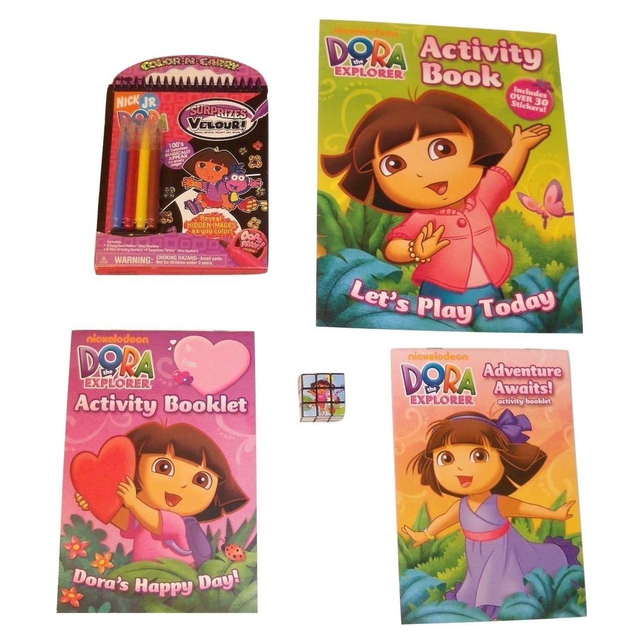Conjunto de Actividades Dora la Exploradora - 5 Artículos