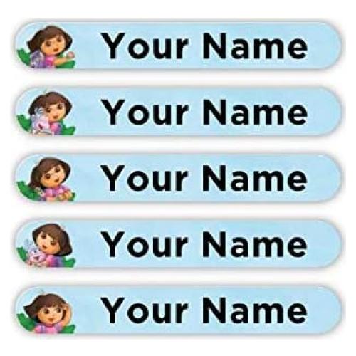 Etiquetas Personalizadas Oliver 100 Unidades Dora la Exploradora