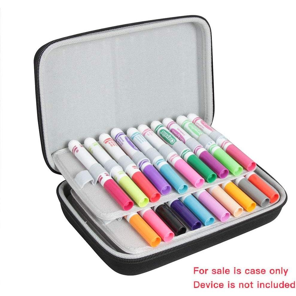 Funda Dura de Viaje Hermitshell para Marcadores Crayola 40 Colores
