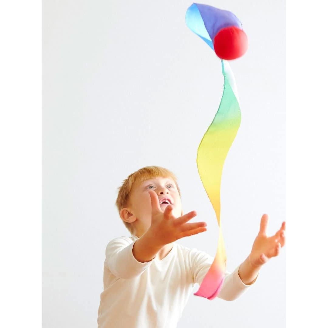 Cola de Cielo Seda Arcoíris Sedas de Sarah 89 cm Juguete Seguro