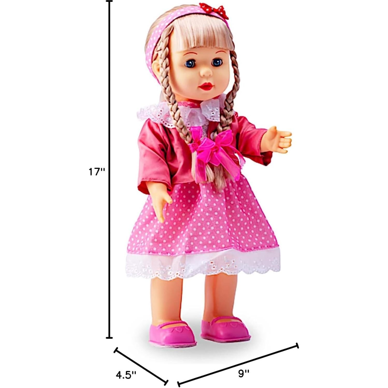 Muñeca Caminante Interactiva POCO DIVO 43 cm Niña Cantante